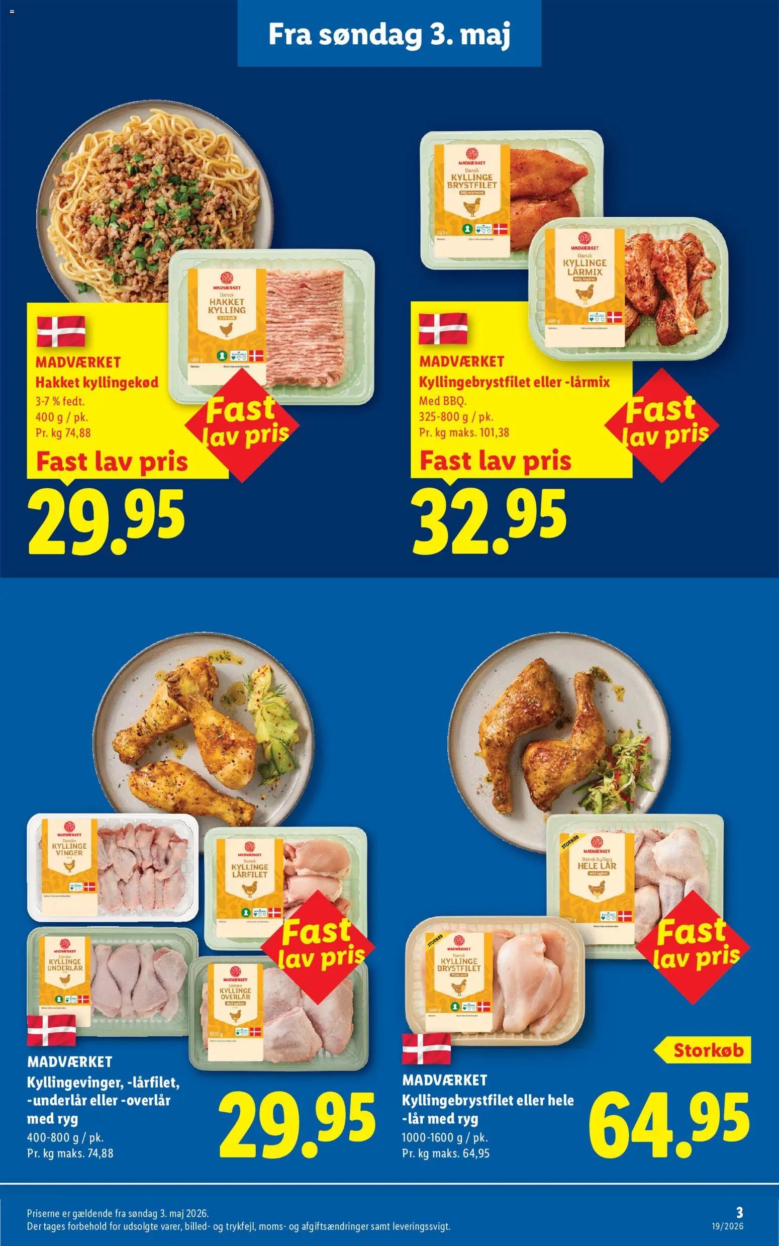 Lidl tilbudsavis fra 03/05/2026 Lidl - Tilbudsavis