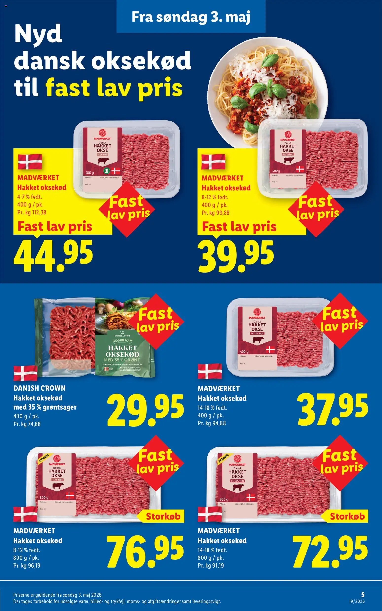 Lidl tilbudsavis fra 03/05/2026 Lidl - Tilbudsavis