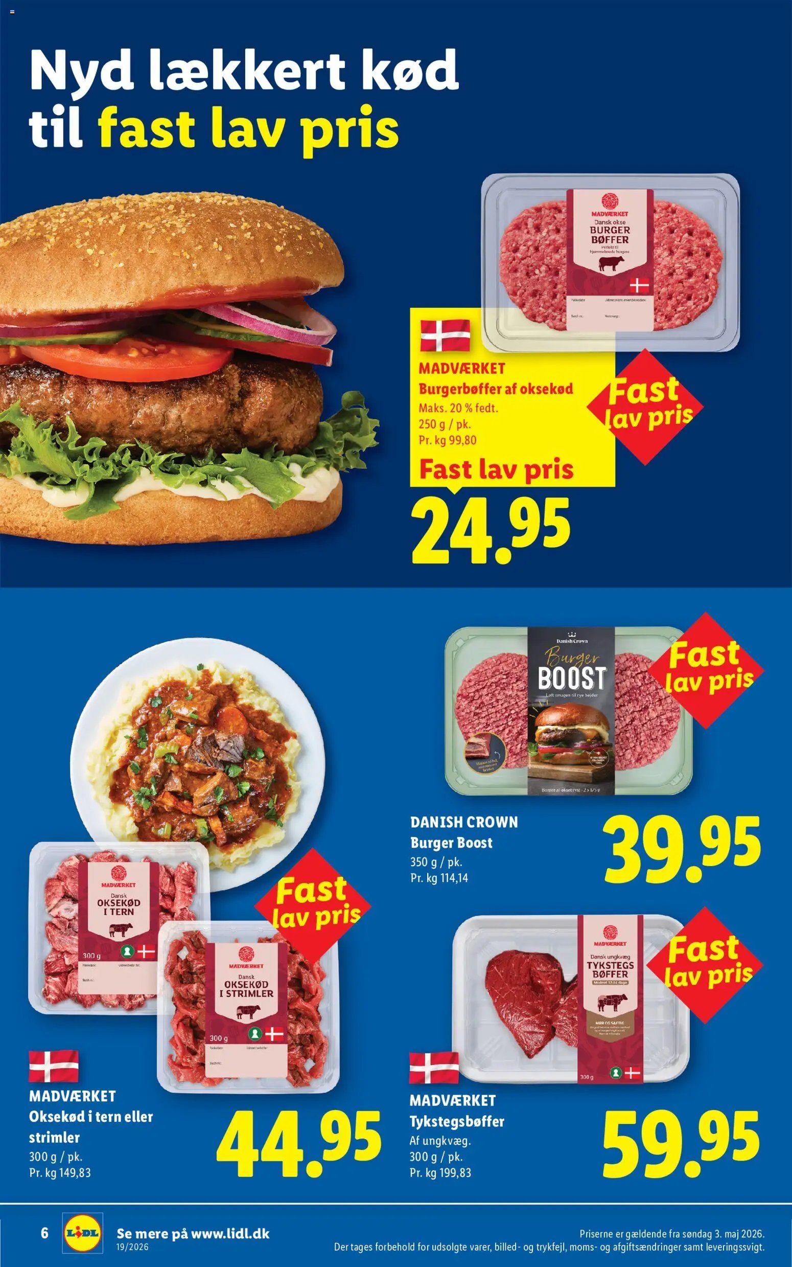 Lidl tilbudsavis fra 03/05/2026 Lidl - Tilbudsavis
