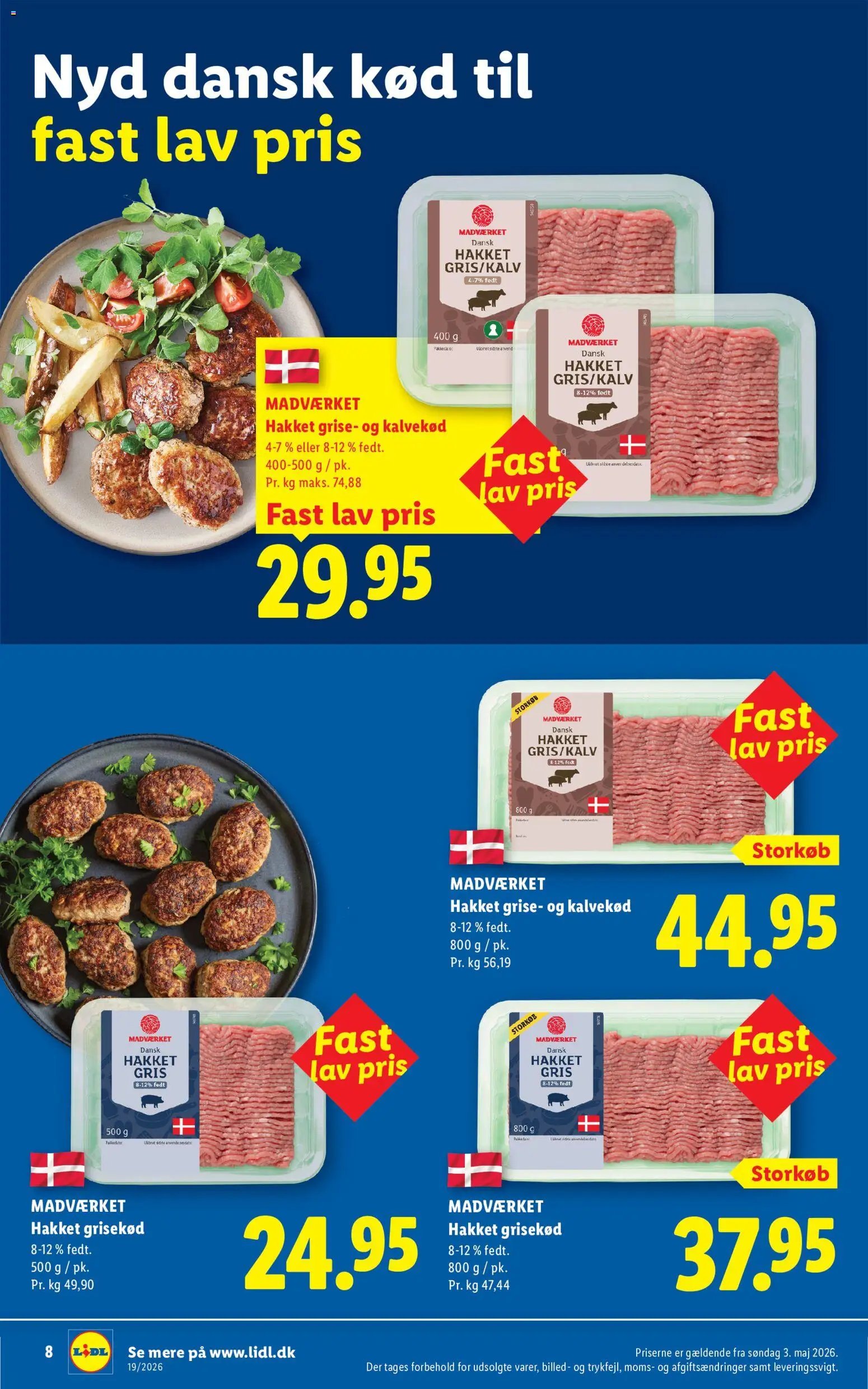 Lidl tilbudsavis fra 03/05/2026 Lidl - Tilbudsavis