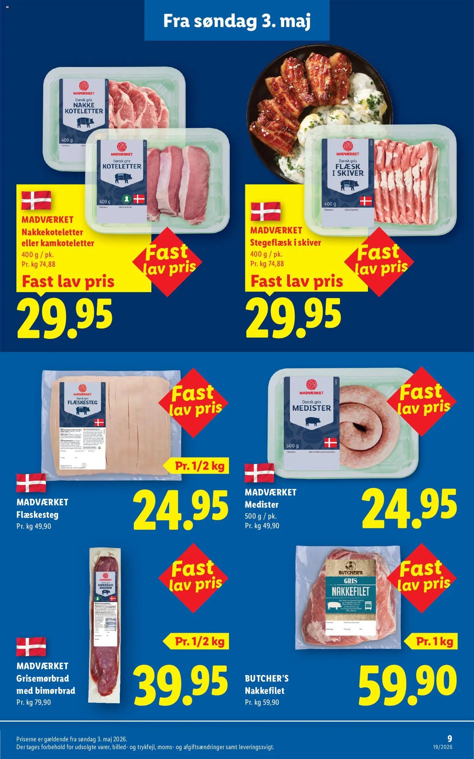 Lidl tilbudsavis fra 03/05/2026 Lidl - Tilbudsavis