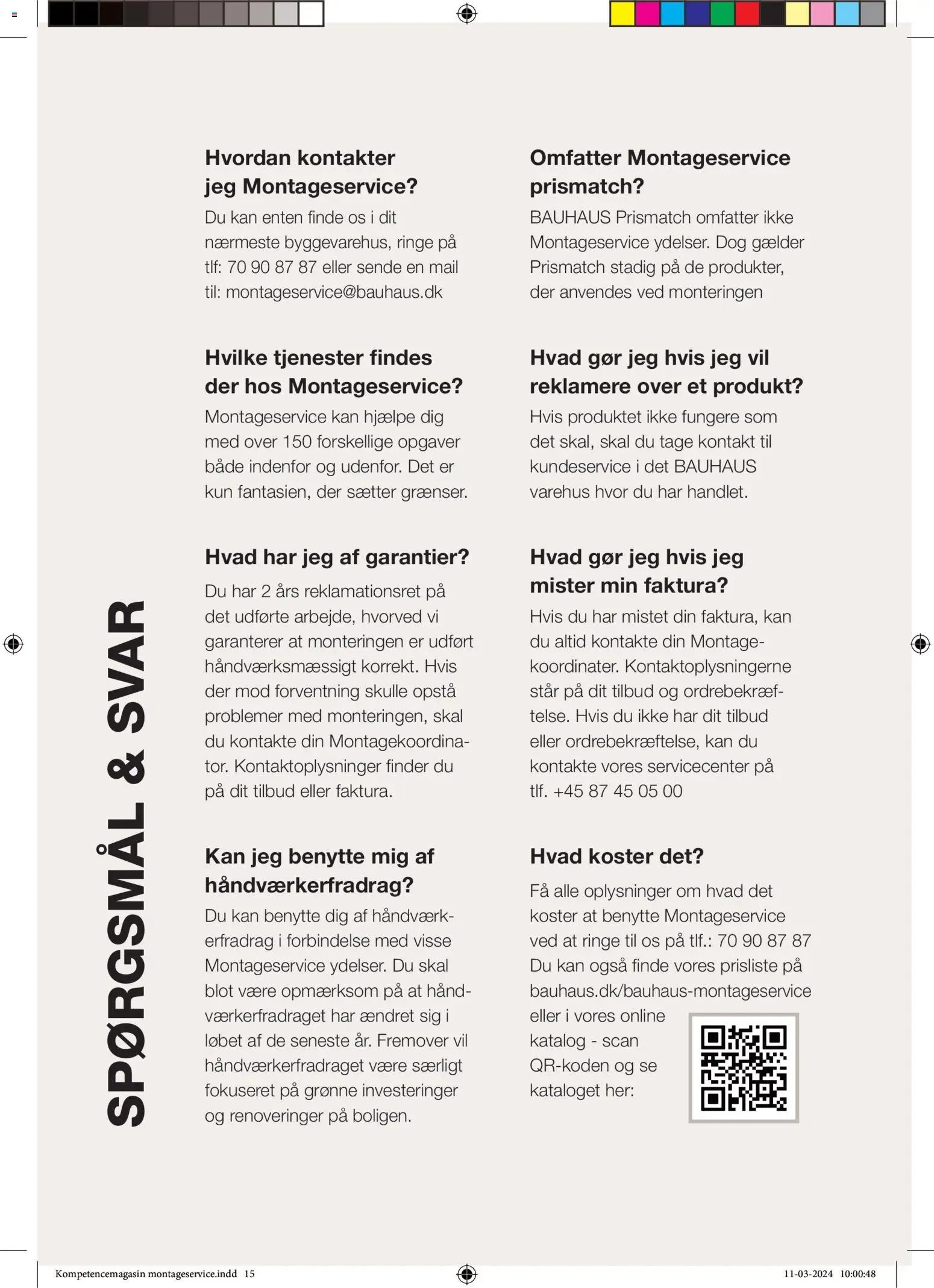 Bauhaus tilbudsavis fra 01/01/2026 Kompetencemagasin Montageservice