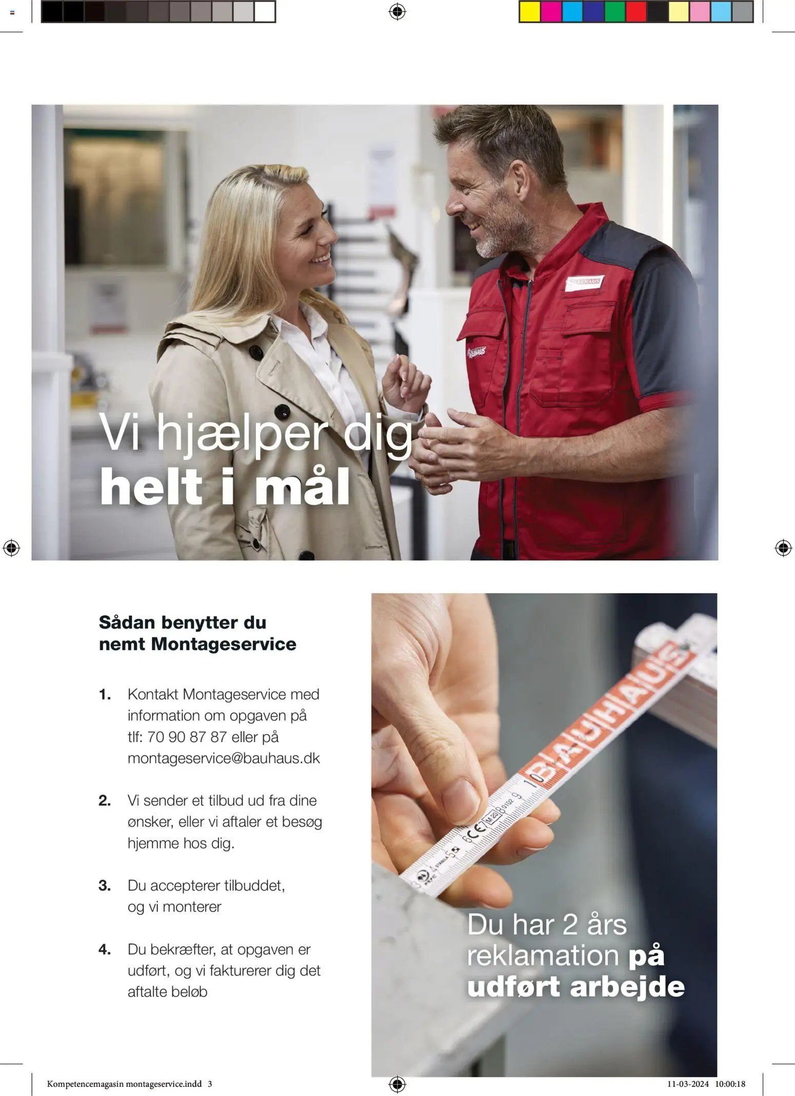Bauhaus tilbudsavis fra 01/01/2026 Kompetencemagasin Montageservice
