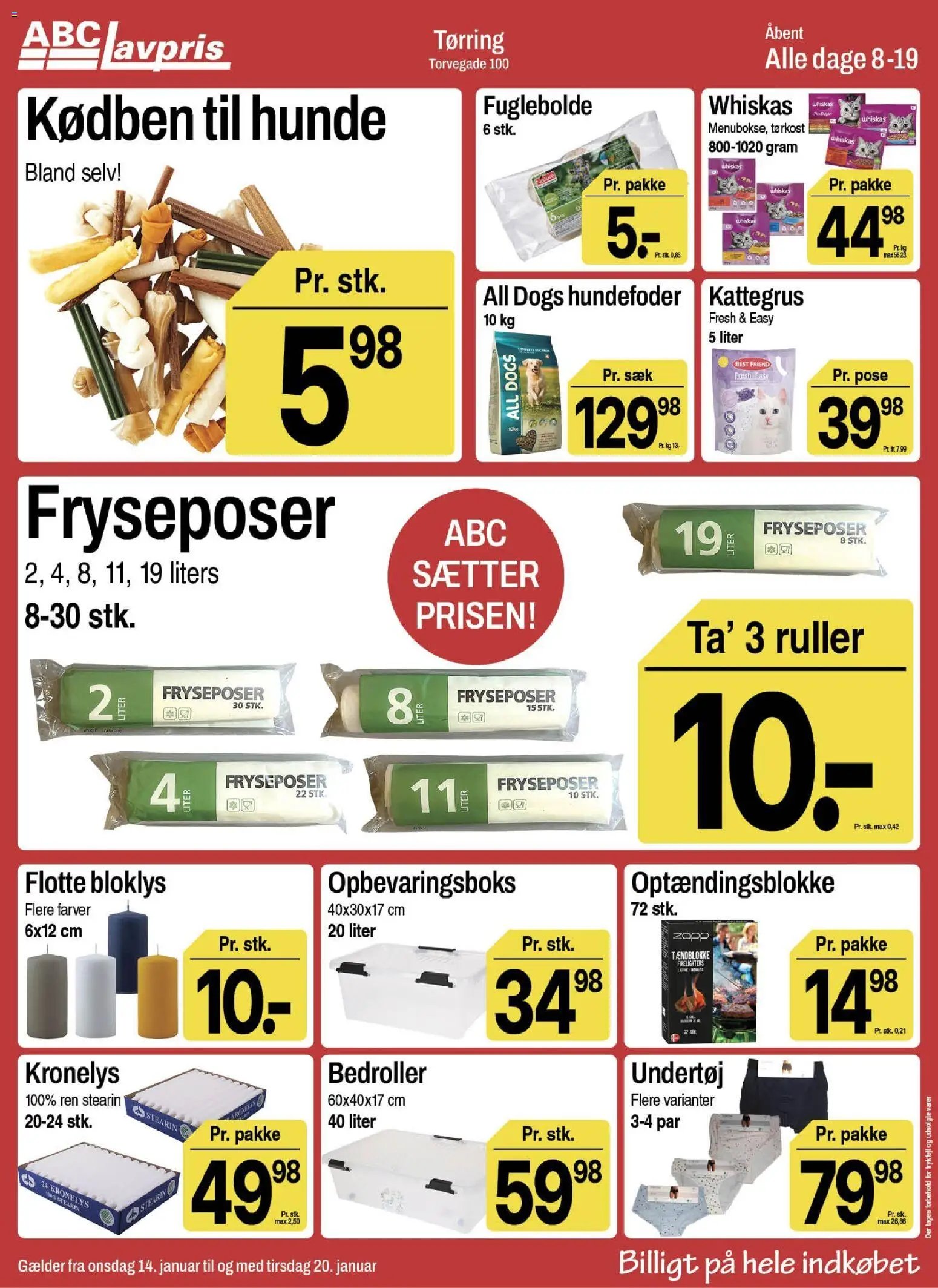 Abc Lavpris tilbudsavis fra 14/01/2026 Tørring