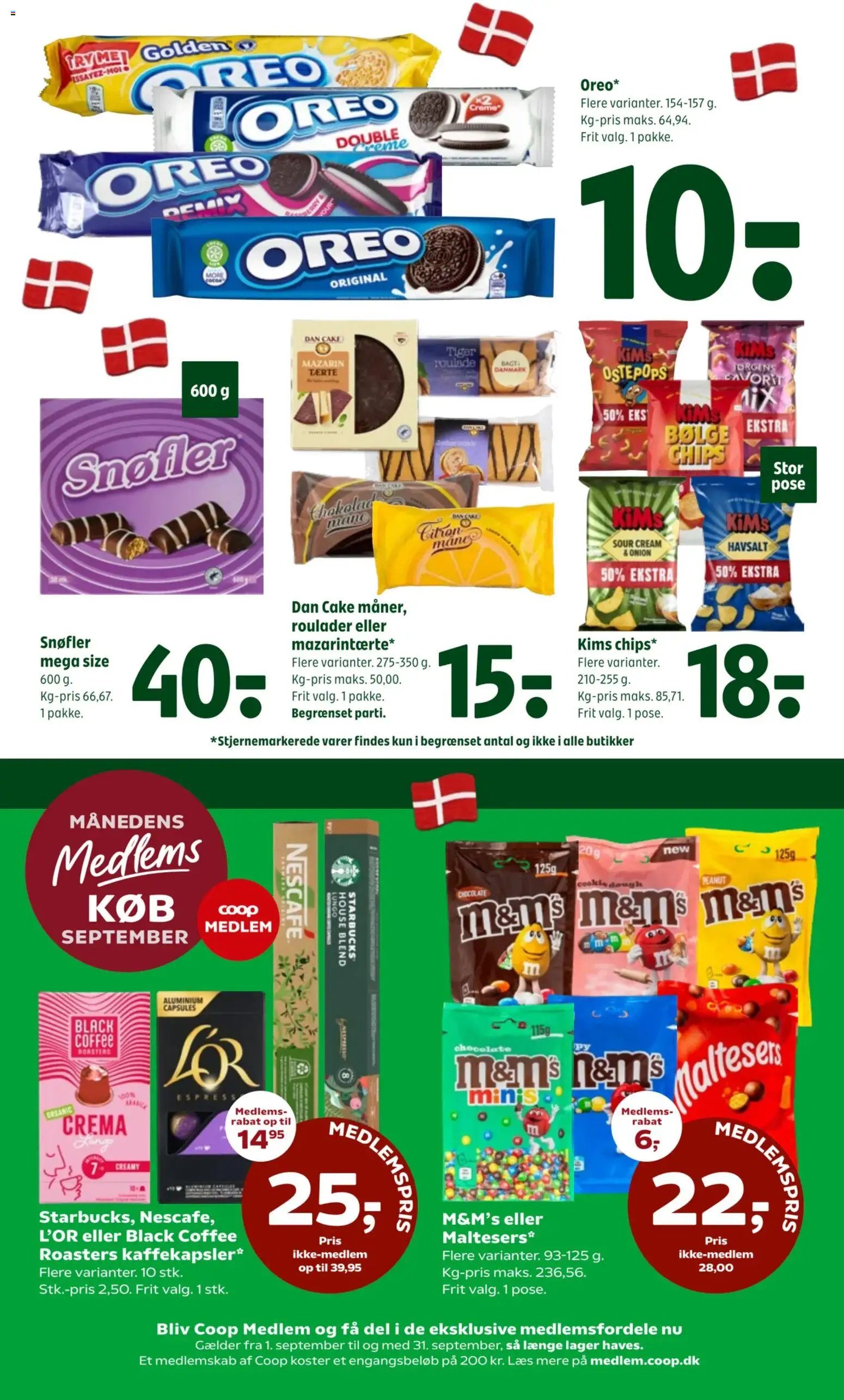 Coop 365 tilbudsavis fra 10/09/2026 Coop 365 - Tilbudsavis uge 37