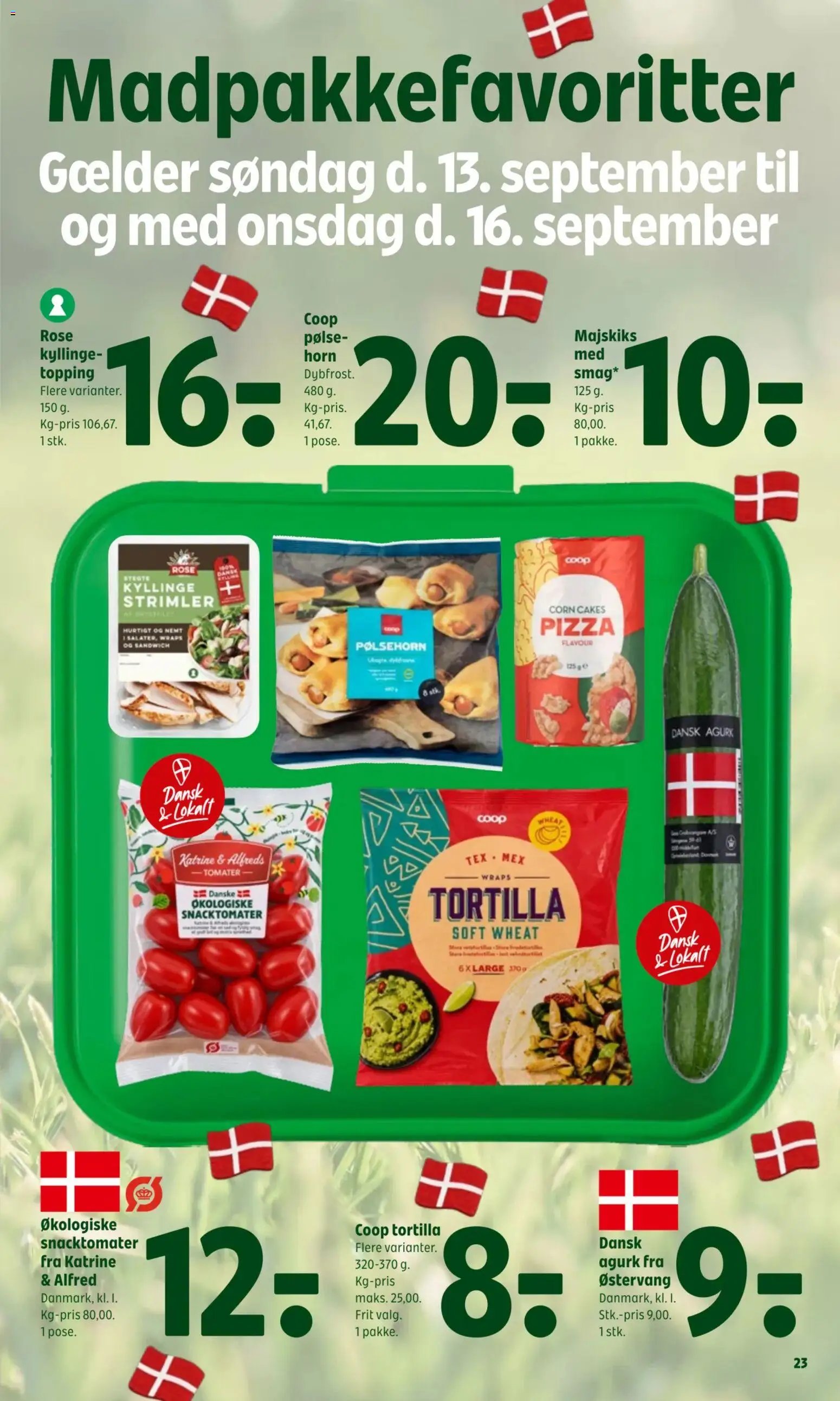 Coop 365 tilbudsavis fra 10/09/2026 Coop 365 - Tilbudsavis uge 37