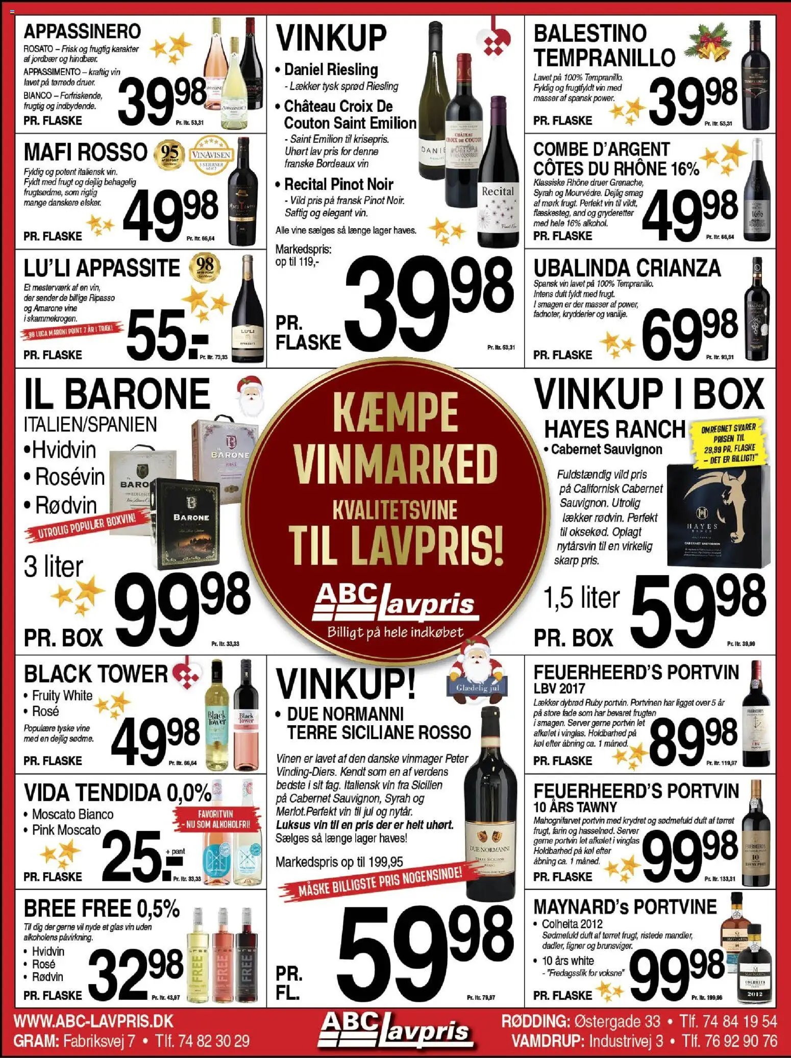 Abc Lavpris tilbudsavis fra 03/12/2025 Gram