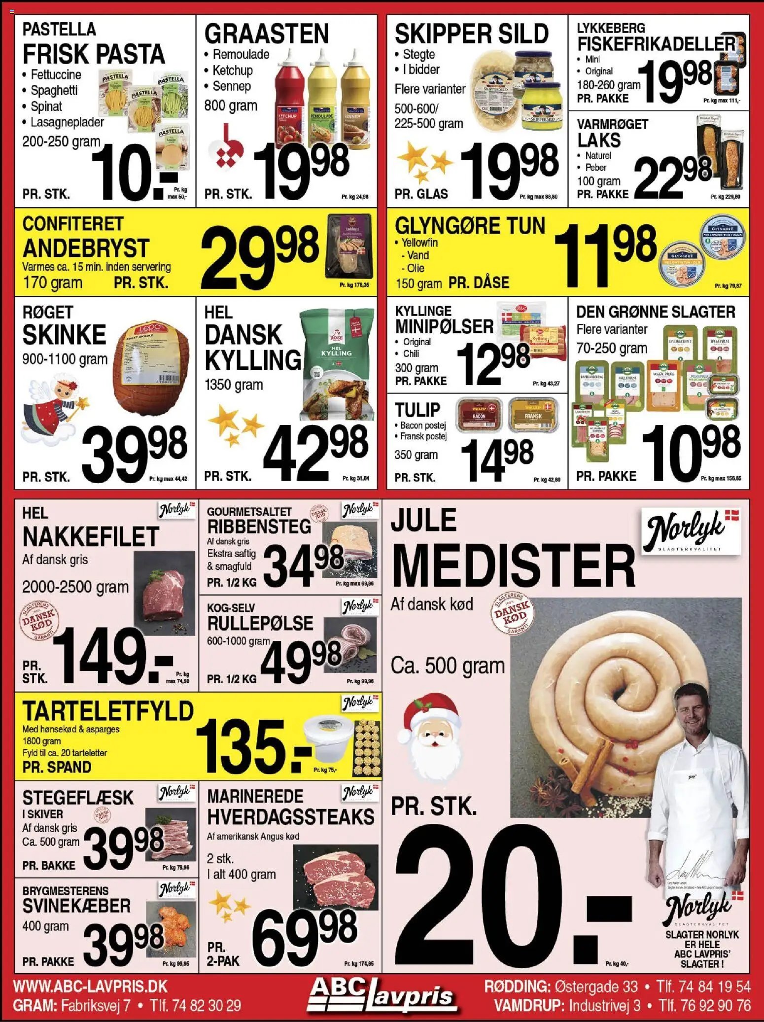 Abc Lavpris tilbudsavis fra 03/12/2025 Gram