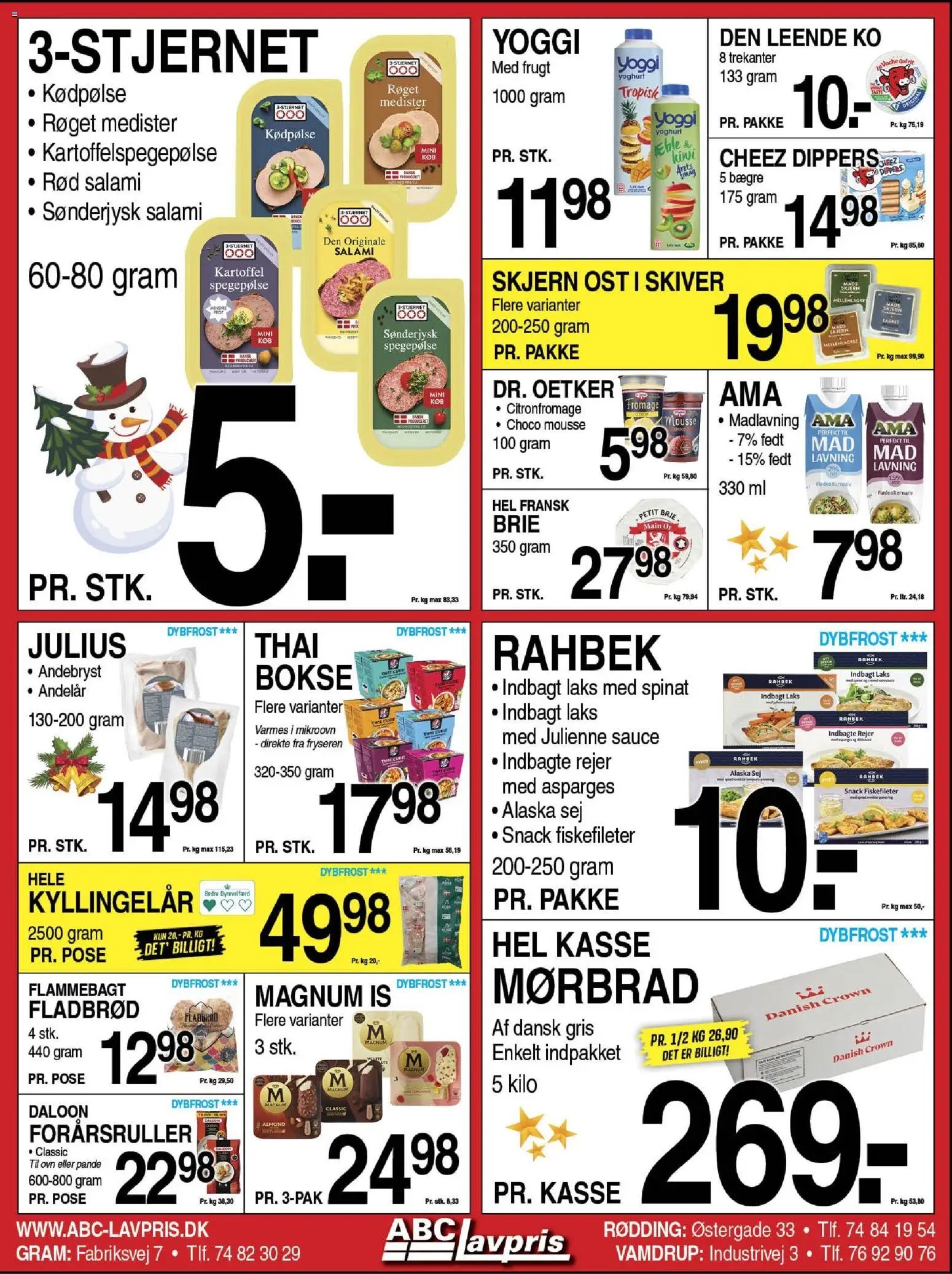 Abc Lavpris tilbudsavis fra 03/12/2025 Gram
