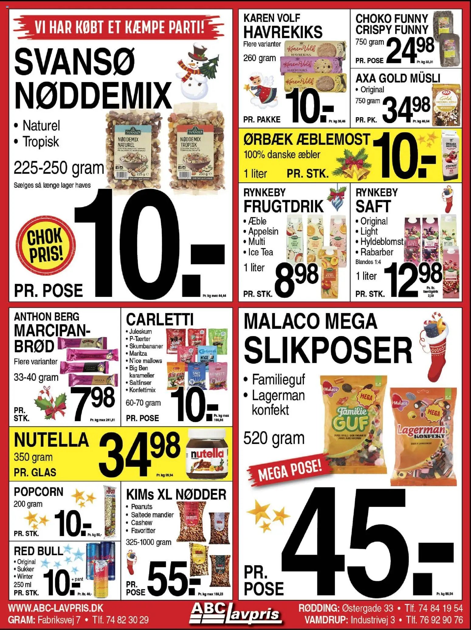 Abc Lavpris tilbudsavis fra 03/12/2025 Gram