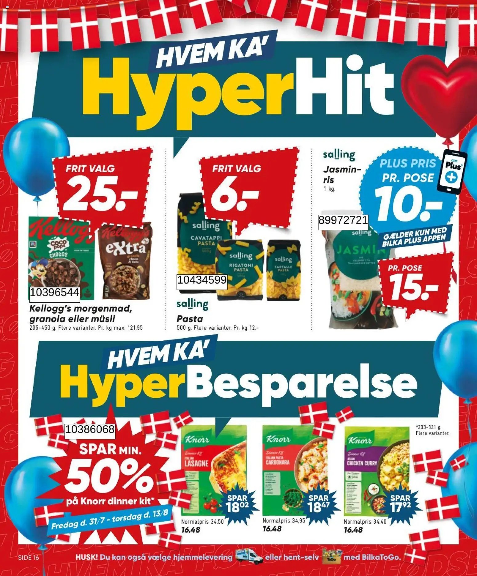 Bilka tilbudsavis fra 31/07/2026 Bilka - Tilbudsavis uge 32
