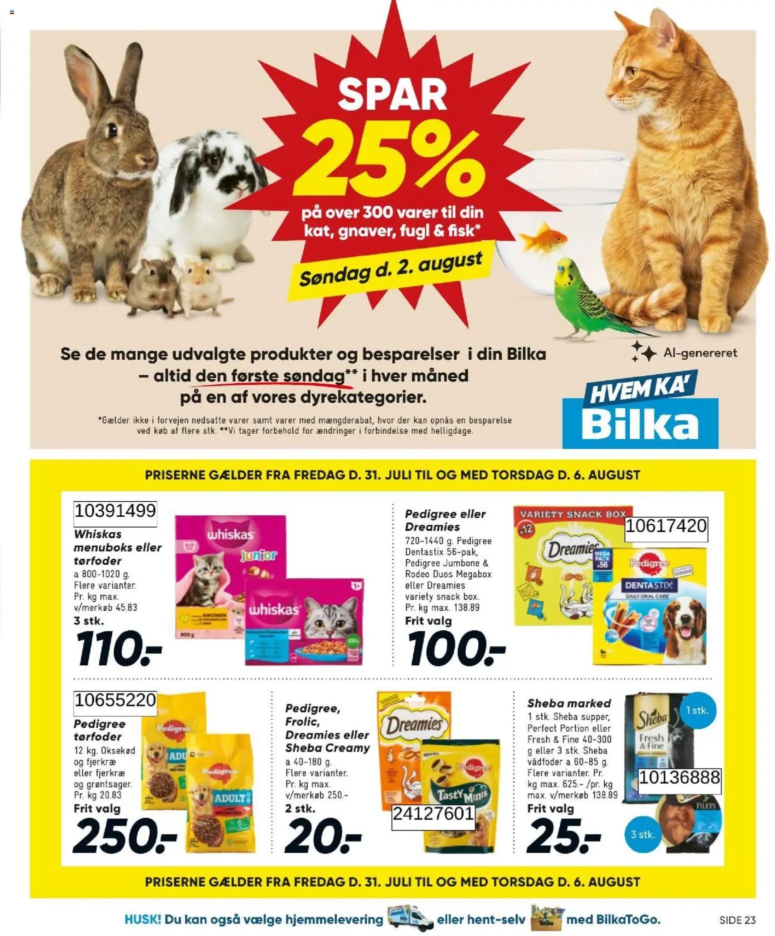 Bilka tilbudsavis fra 31/07/2026 Bilka - Tilbudsavis uge 32