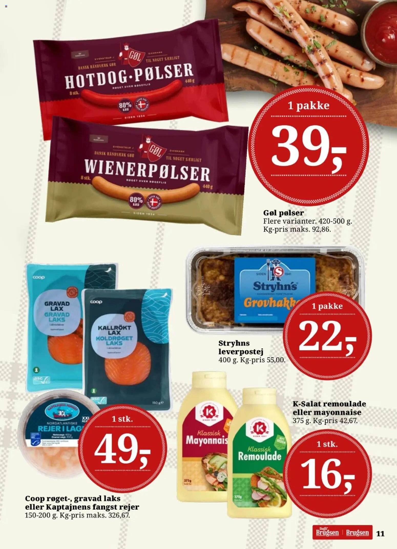 Nye Dagli'Brugsen tilbud fra 09/10/2026