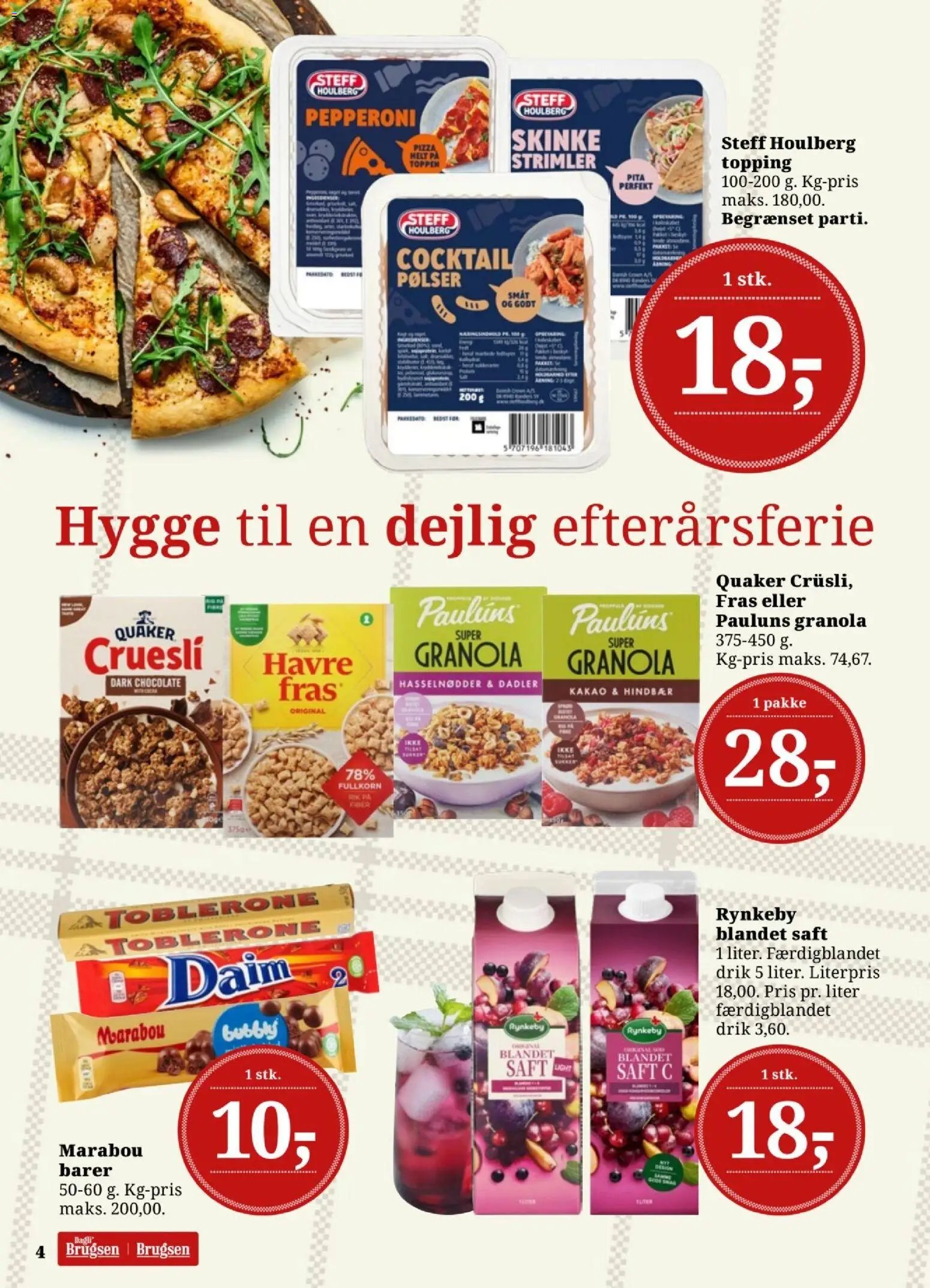 Nye Dagli'Brugsen tilbud fra 09/10/2026