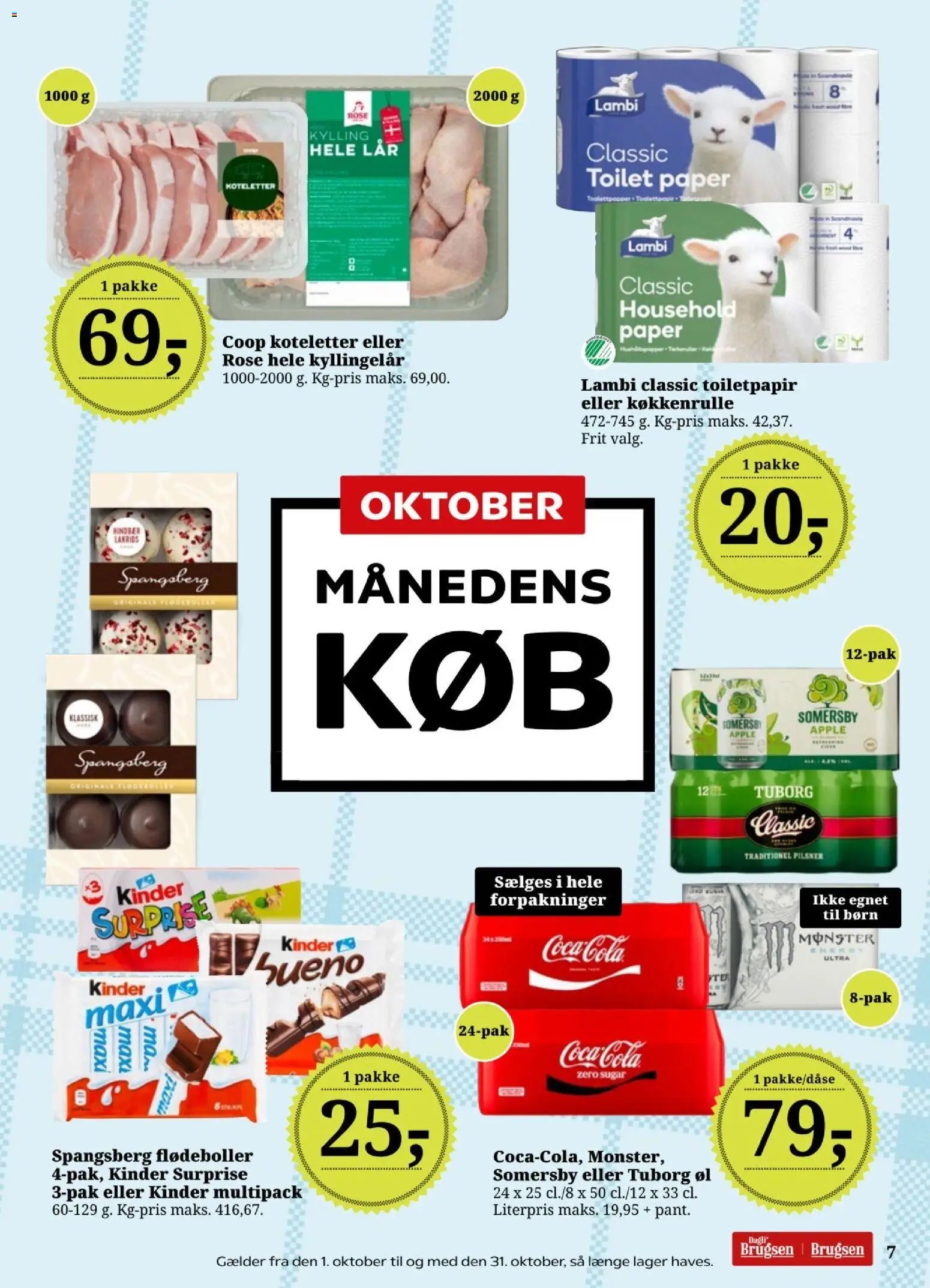 Nye Dagli'Brugsen tilbud fra 09/10/2026