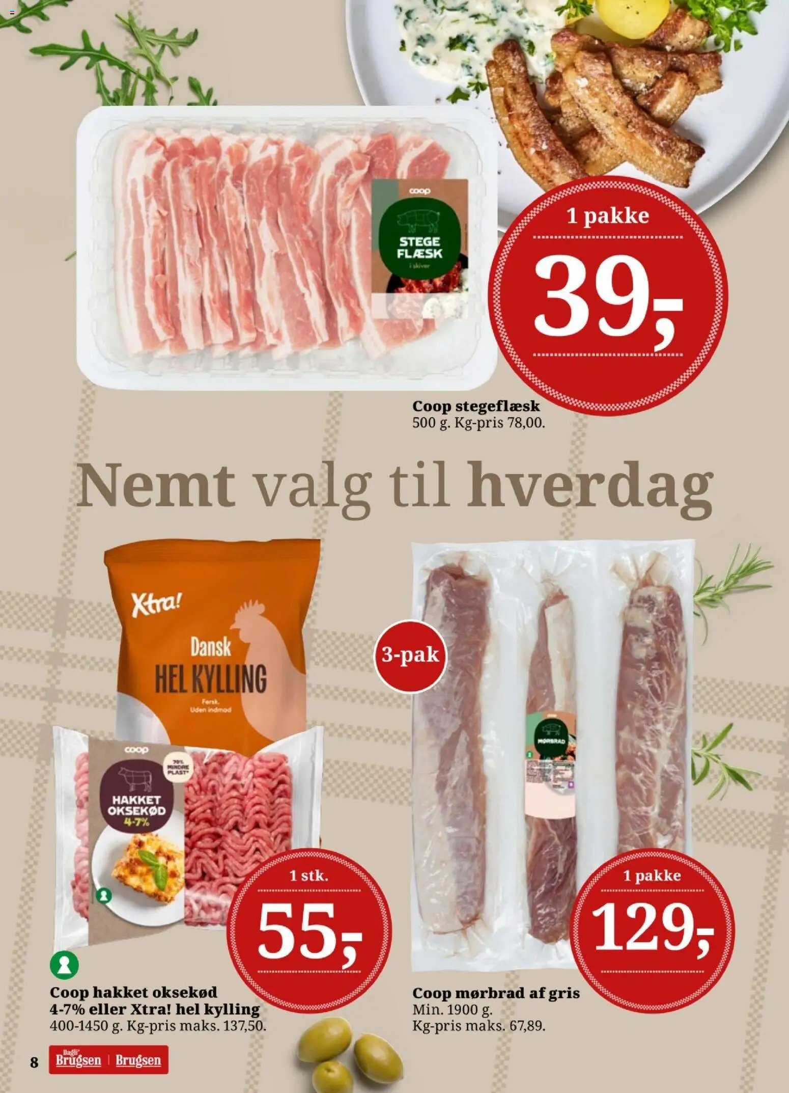 Nye Dagli'Brugsen tilbud fra 09/10/2026