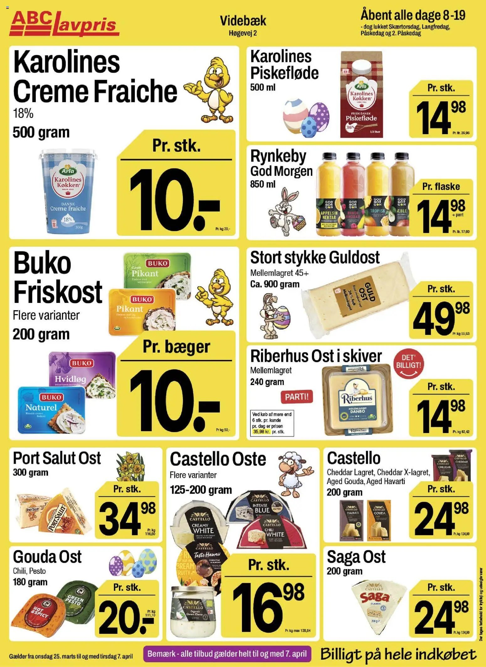Abc Lavpris tilbudsavis fra 25/03/2026 Abc Lavpris - Videbæk