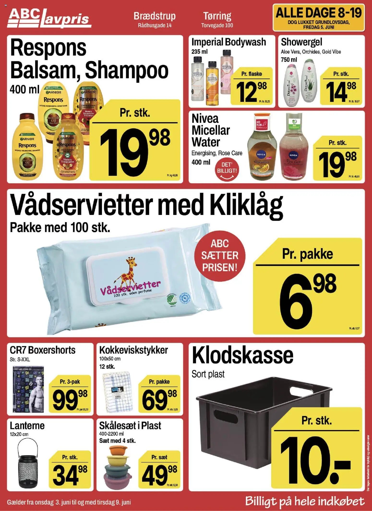 Abc Lavpris tilbudsavis fra 03/06/2026 Abc Lavpris - Brædstrup