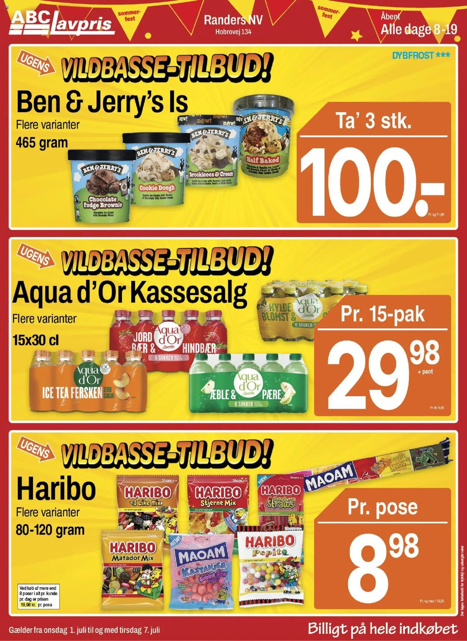 Abc Lavpris tilbudsavis fra 01/07/2026 Abc Lavpris - Tilbudsavis uge 27