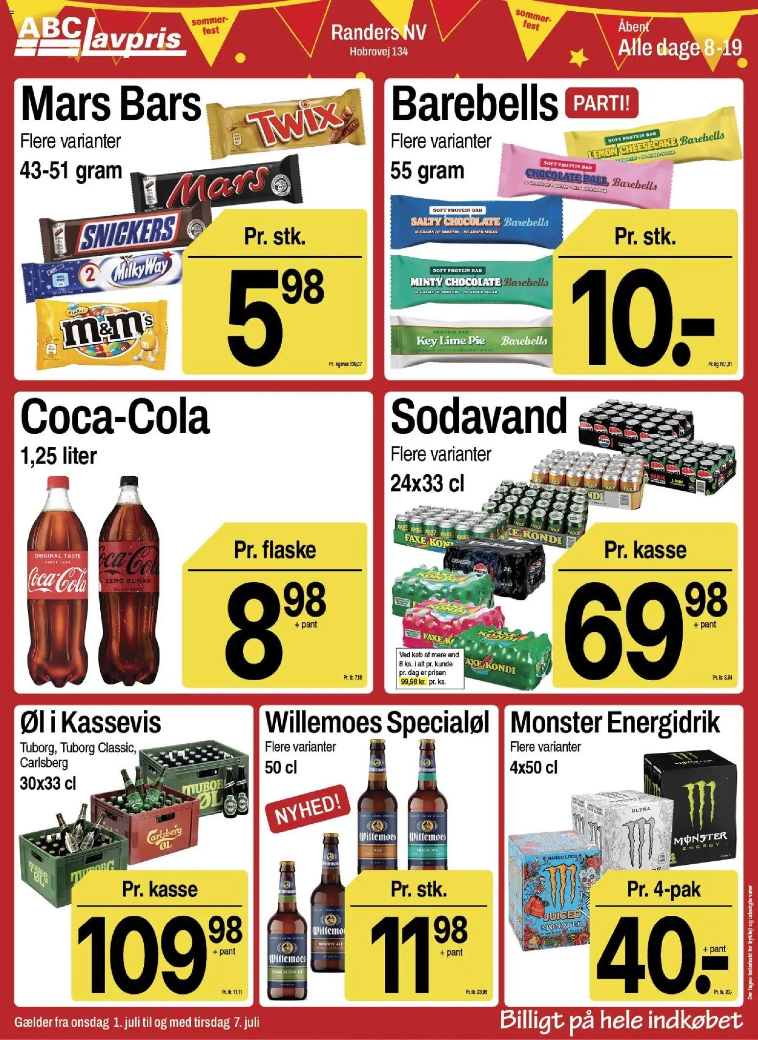 Abc Lavpris tilbudsavis fra 01/07/2026 Abc Lavpris - Tilbudsavis uge 27