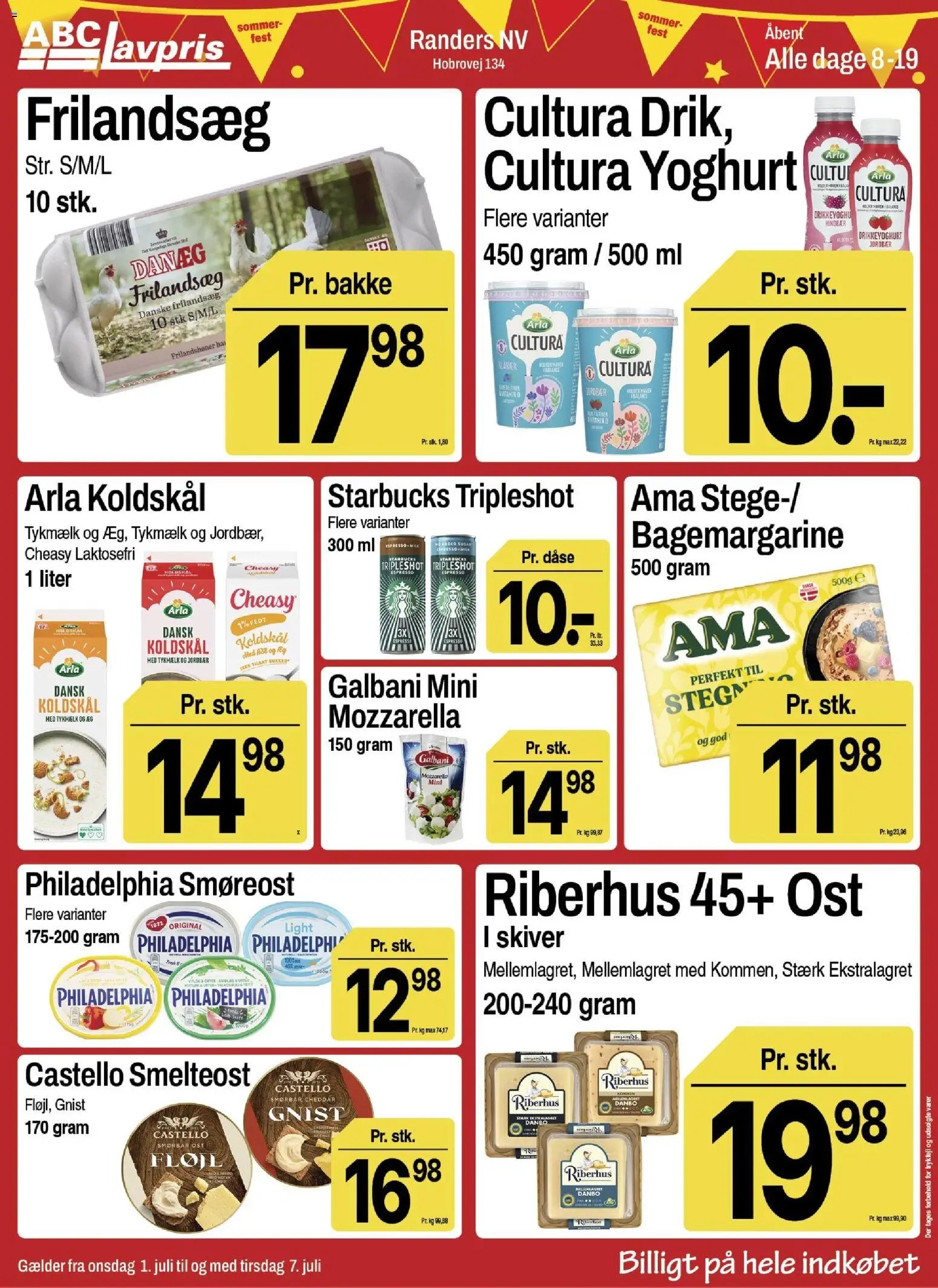Abc Lavpris tilbudsavis fra 01/07/2026 Abc Lavpris - Tilbudsavis uge 27