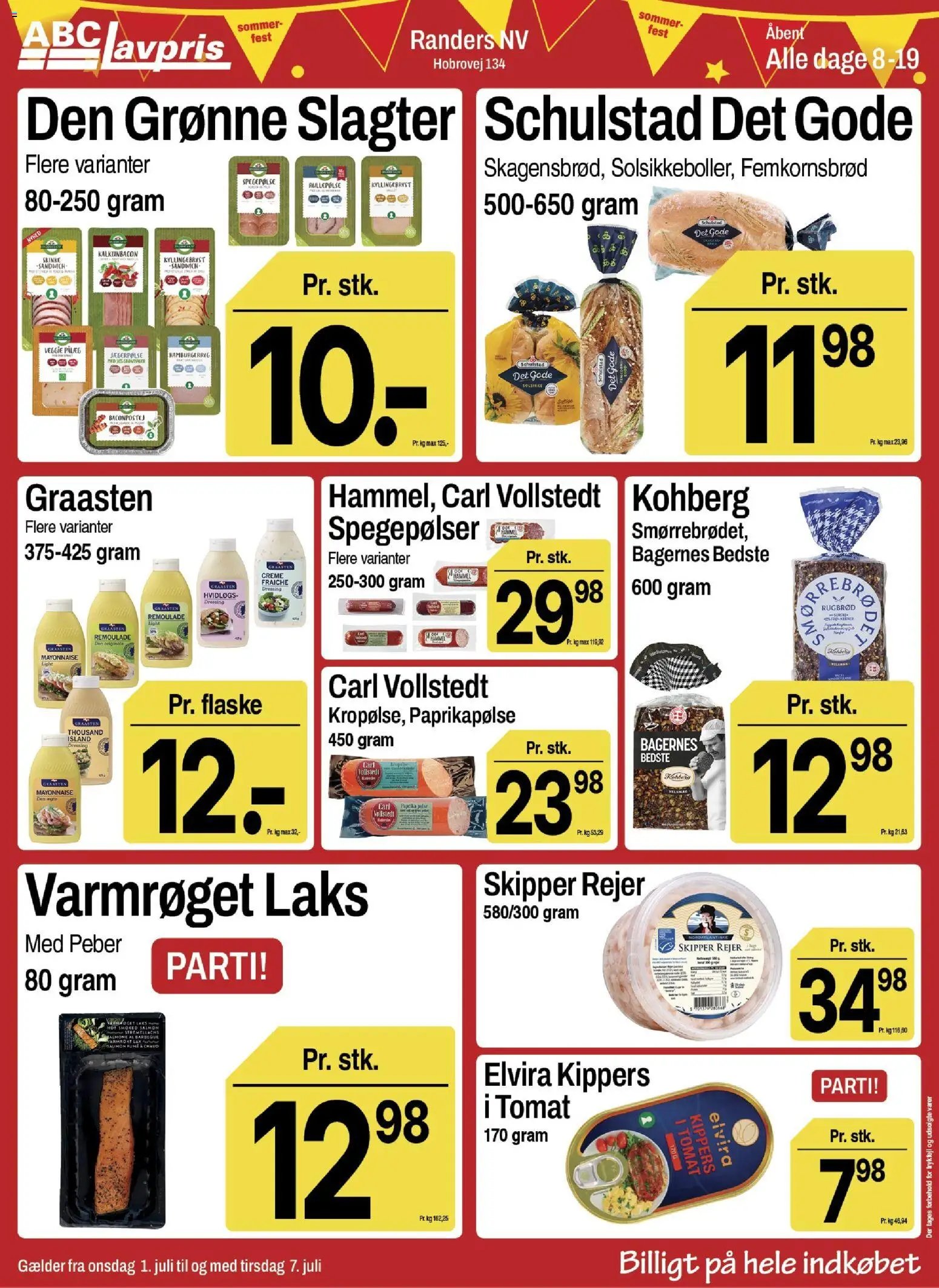 Abc Lavpris tilbudsavis fra 01/07/2026 Abc Lavpris - Tilbudsavis uge 27