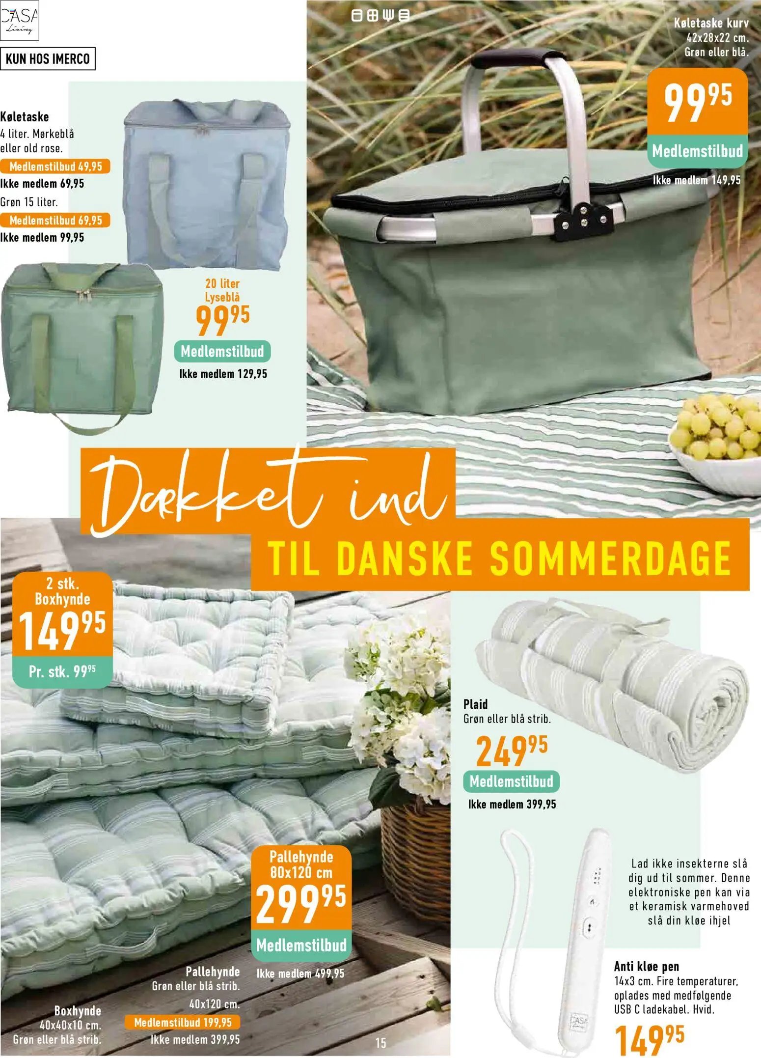 Imerco tilbudsavis fra 29/06/2026 Imerco - Tilbudsavis Sommer shopping