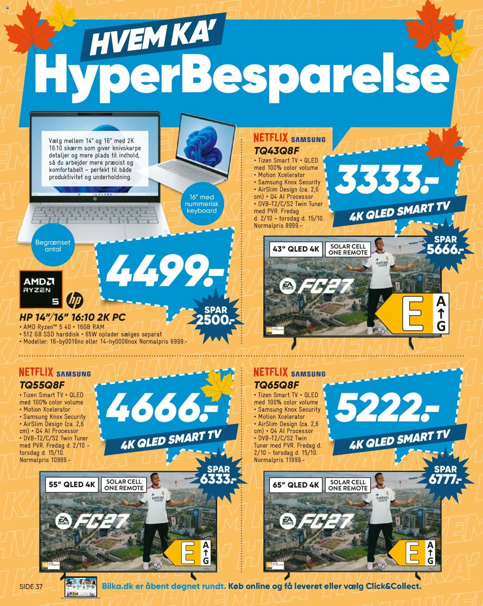 Nye Bilka tilbud fra 09/10/2026