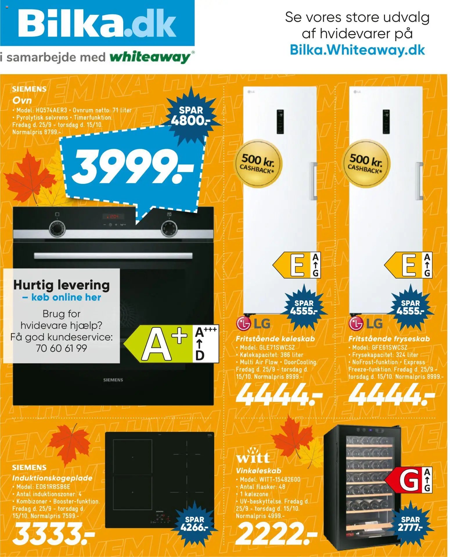 Nye Bilka tilbud fra 09/10/2026