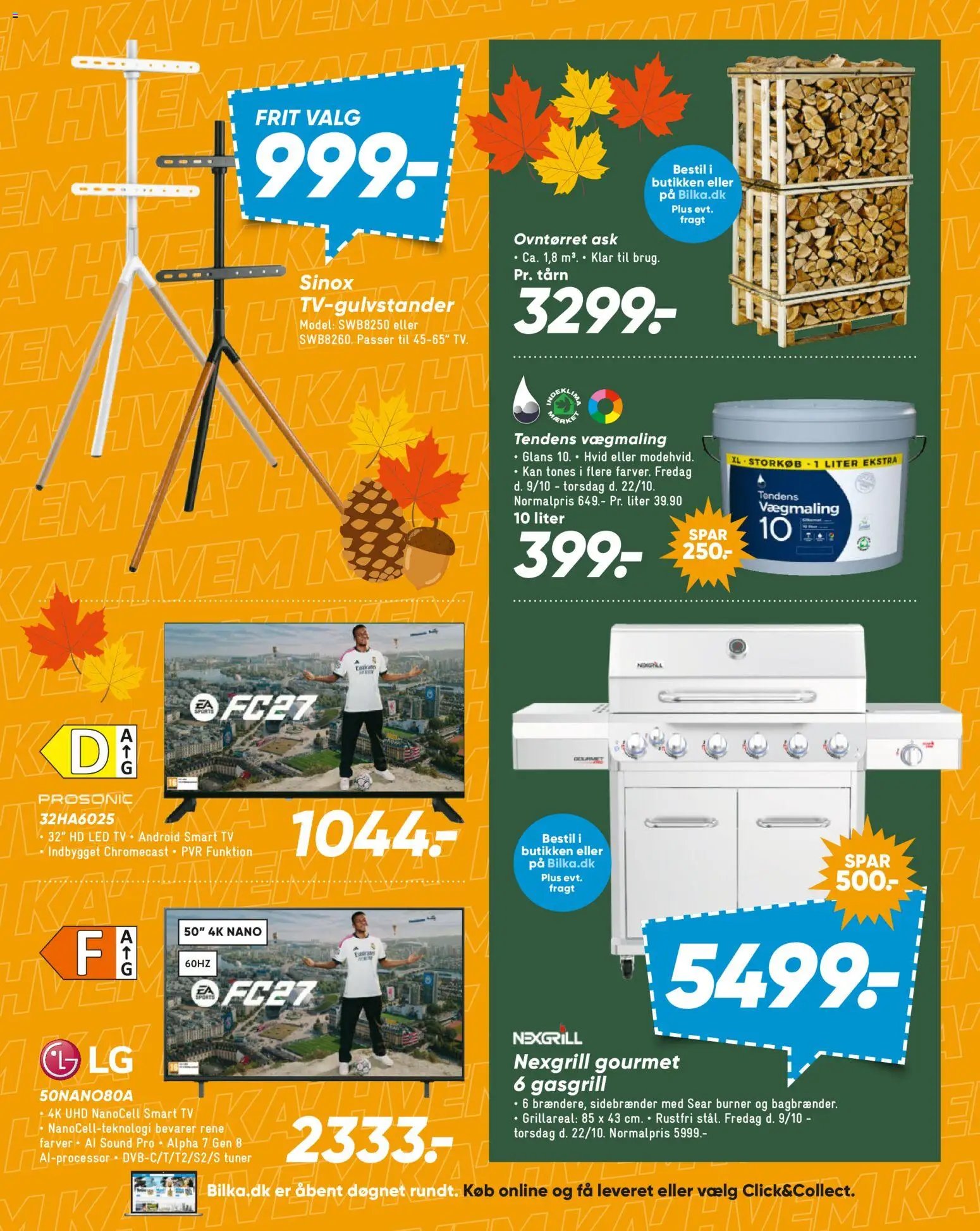 Nye Bilka tilbud fra 09/10/2026