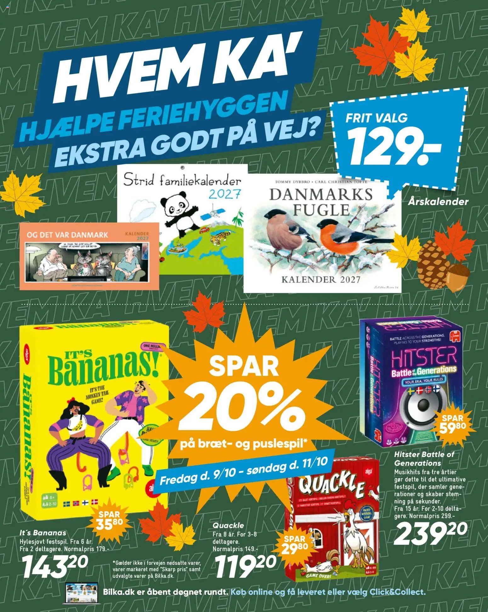 Nye Bilka tilbud fra 09/10/2026