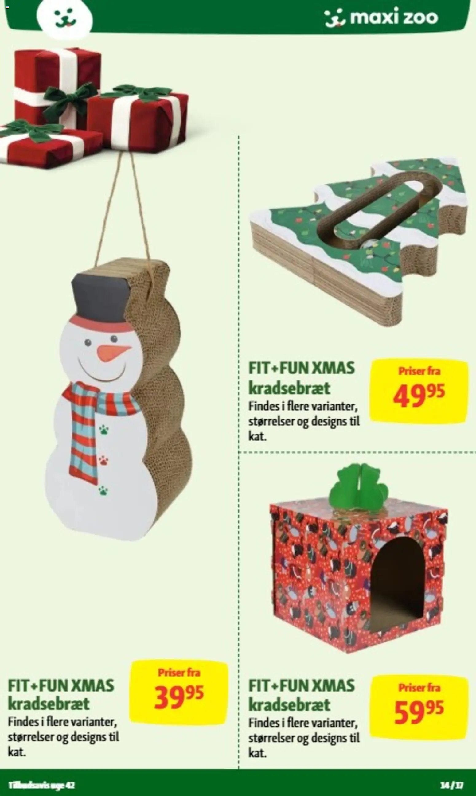Nye Maxi Zoo tilbud fra 14/10/2026
