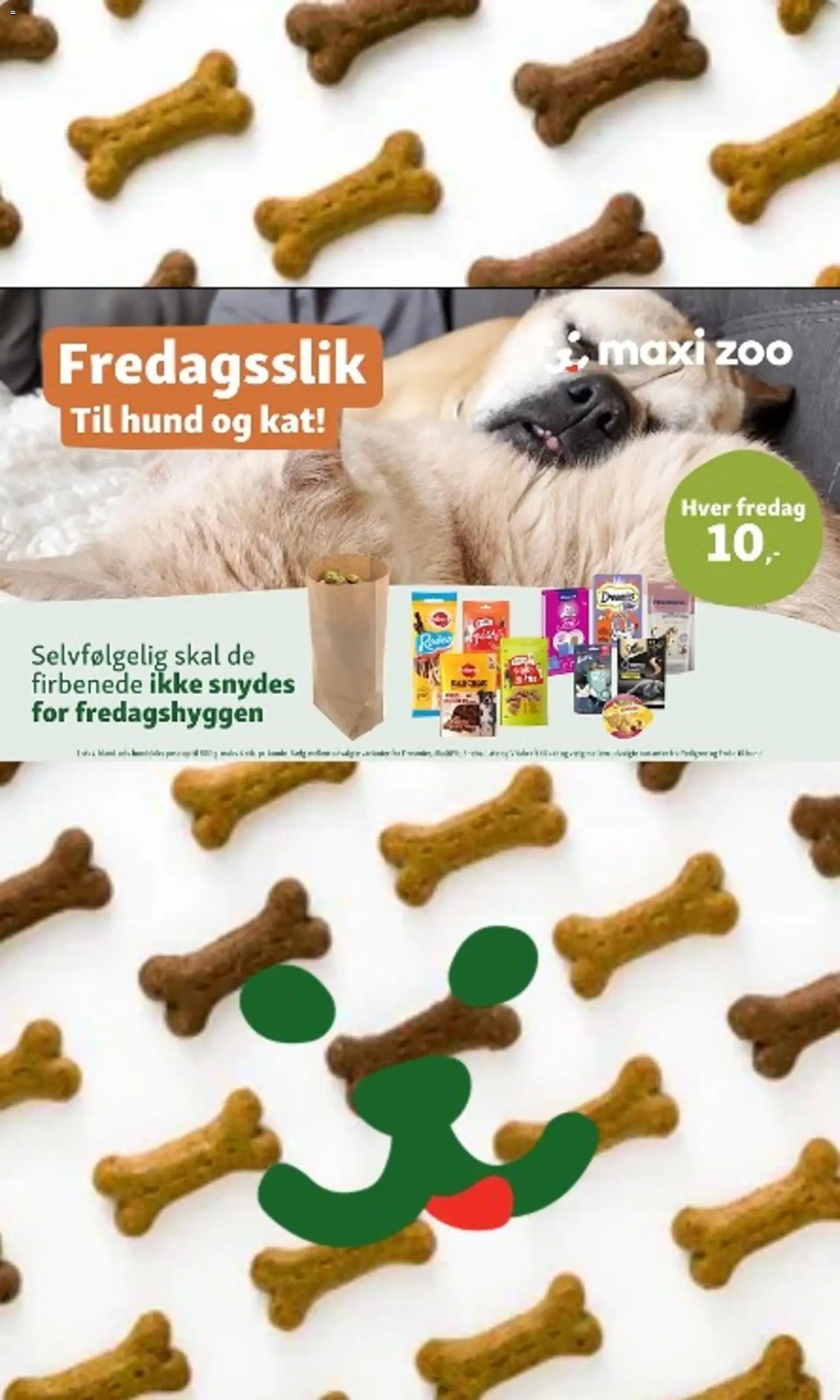 Nye Maxi Zoo tilbud fra 14/10/2026