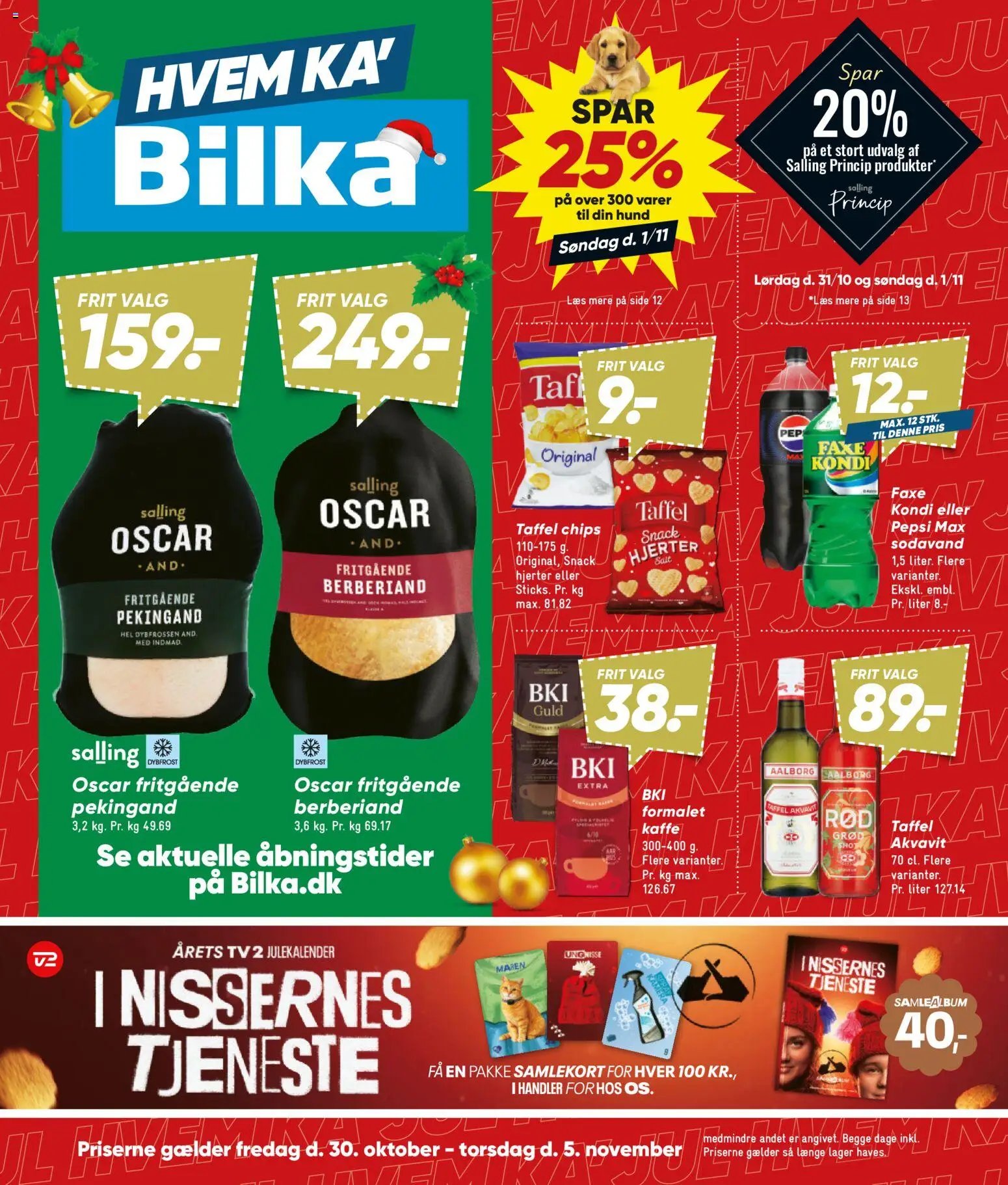 Nye Bilka tilbud fra 30/10/2026