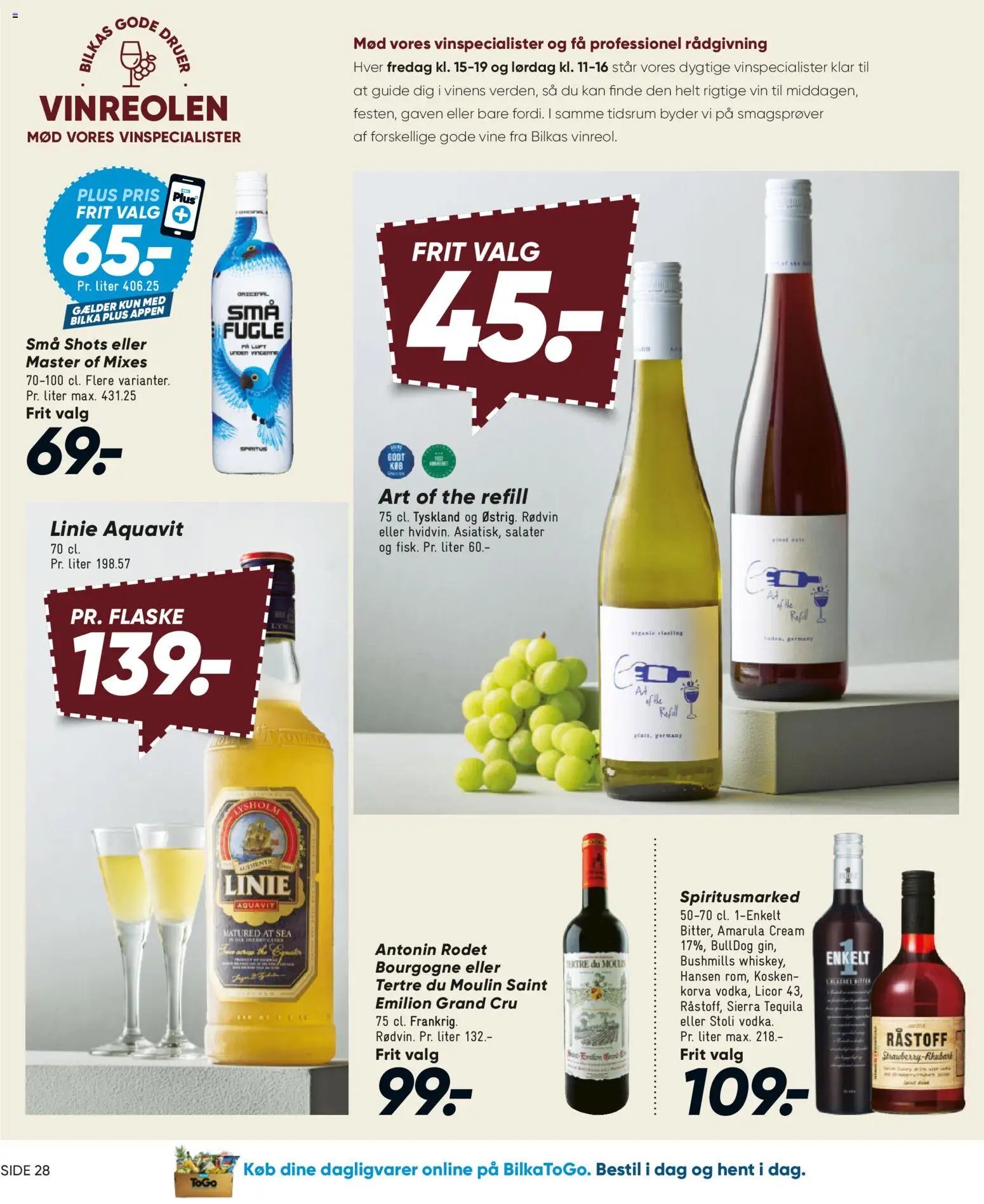 Nye Bilka tilbud fra 30/10/2026