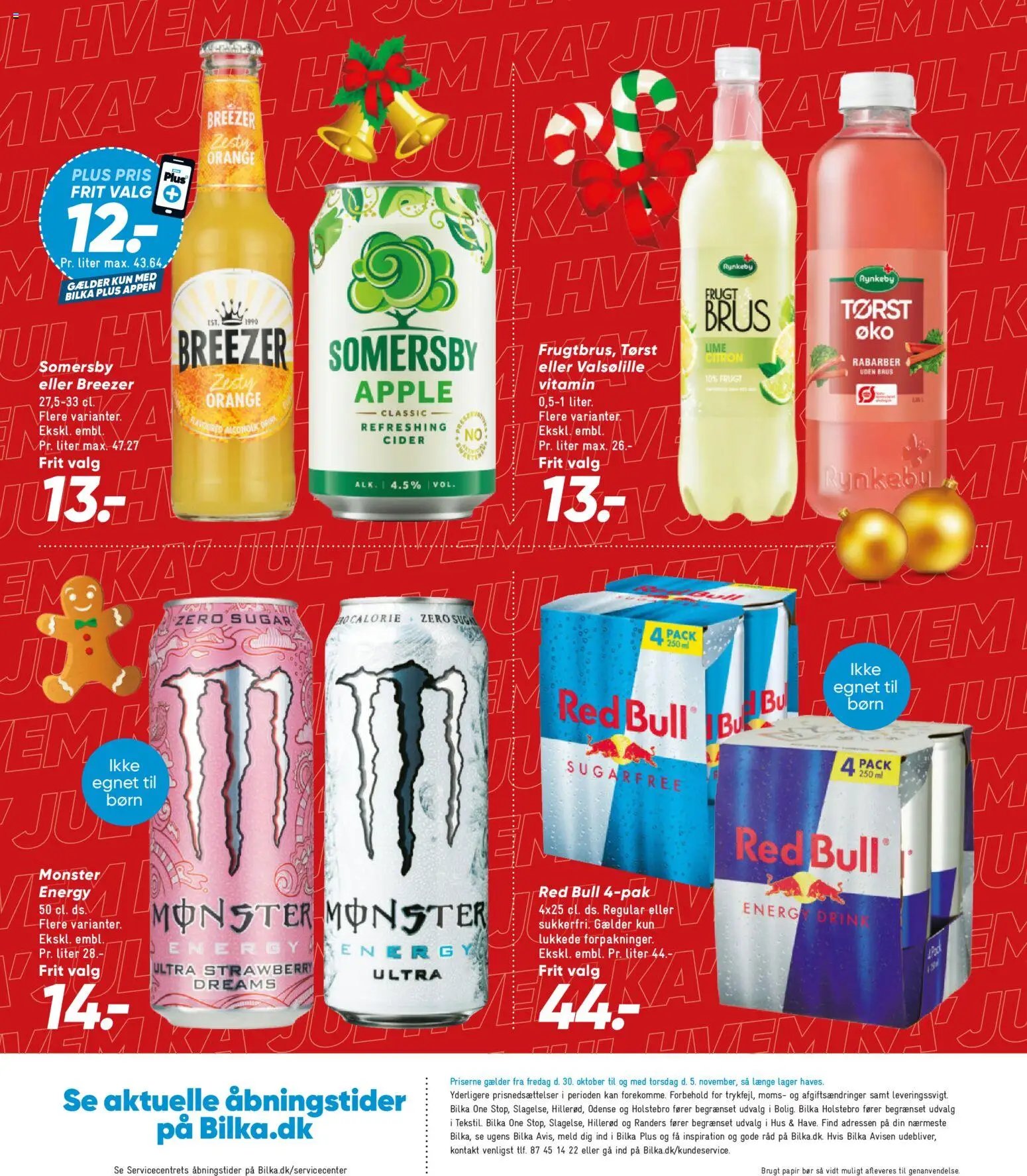 Nye Bilka tilbud fra 30/10/2026