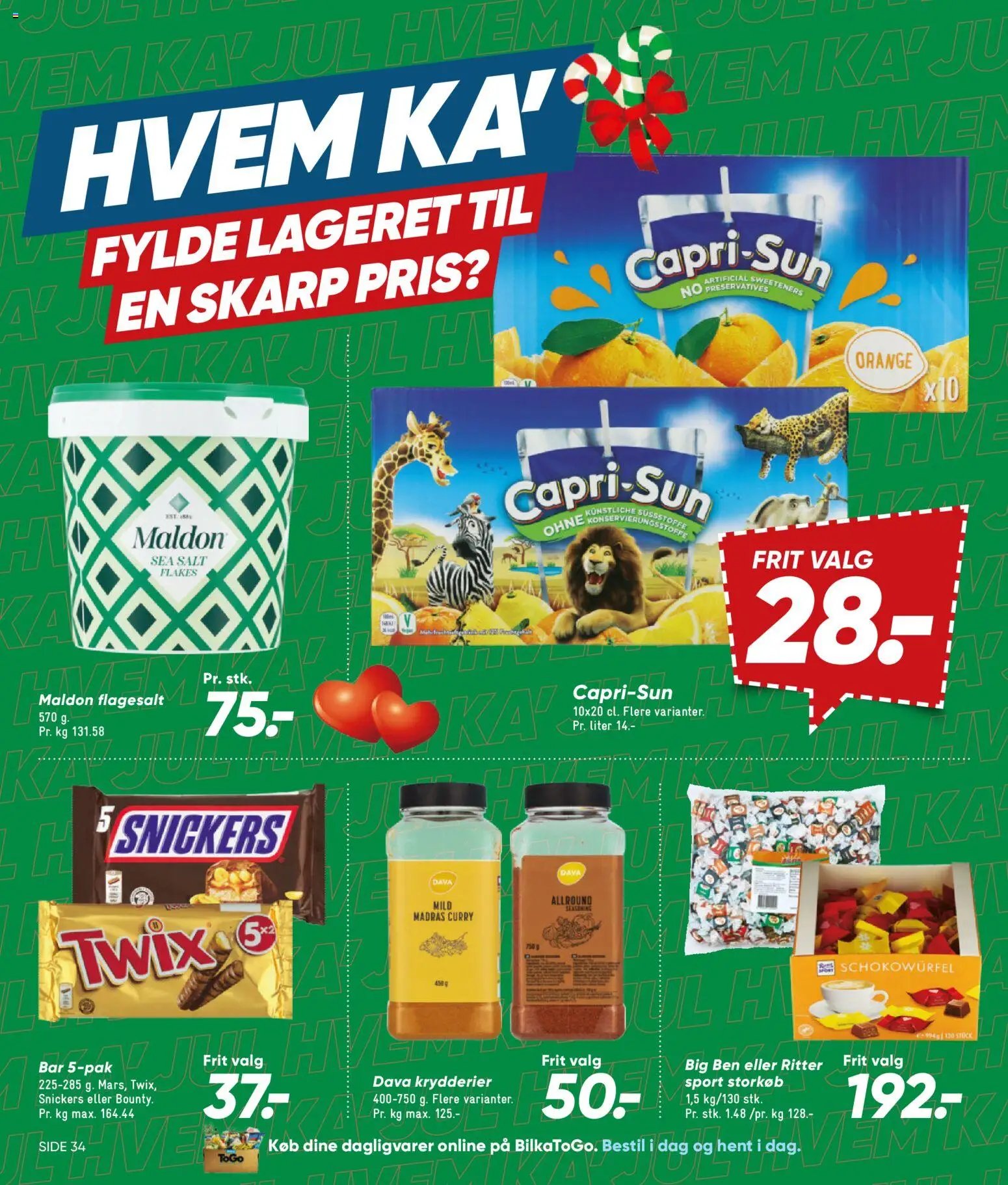 Nye Bilka tilbud fra 30/10/2026