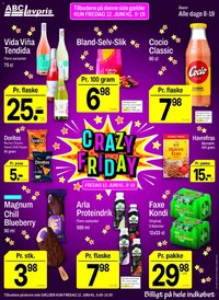 Abc Lavpris tilbudsavis fra 12/06/2026 Abc Lavpris - Tilbudsavis Crazy Friday