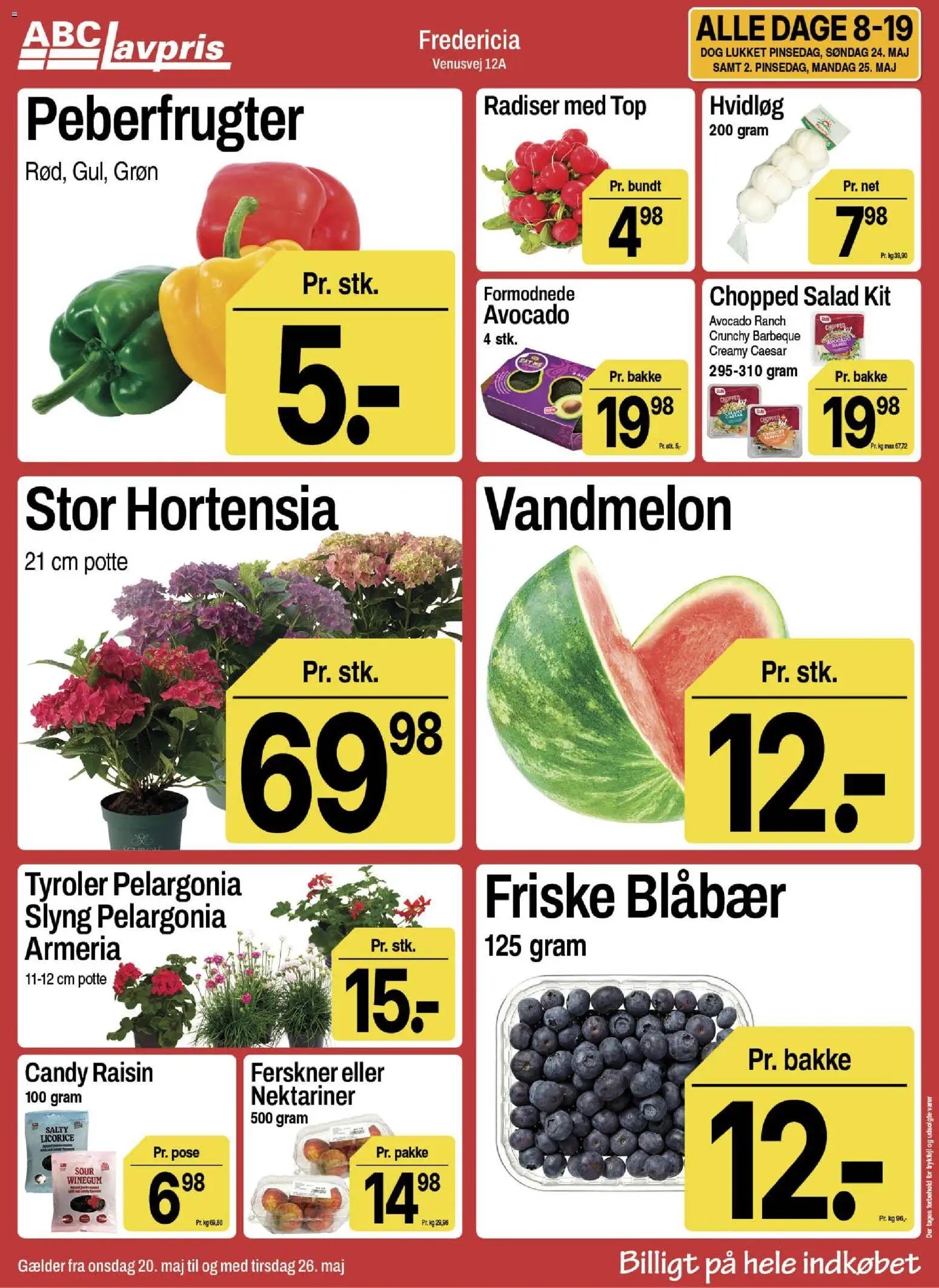 Abc Lavpris tilbudsavis fra 20/05/2026 Abc Lavpris - Fredericia (2026-05-20 - 2026-05-26)