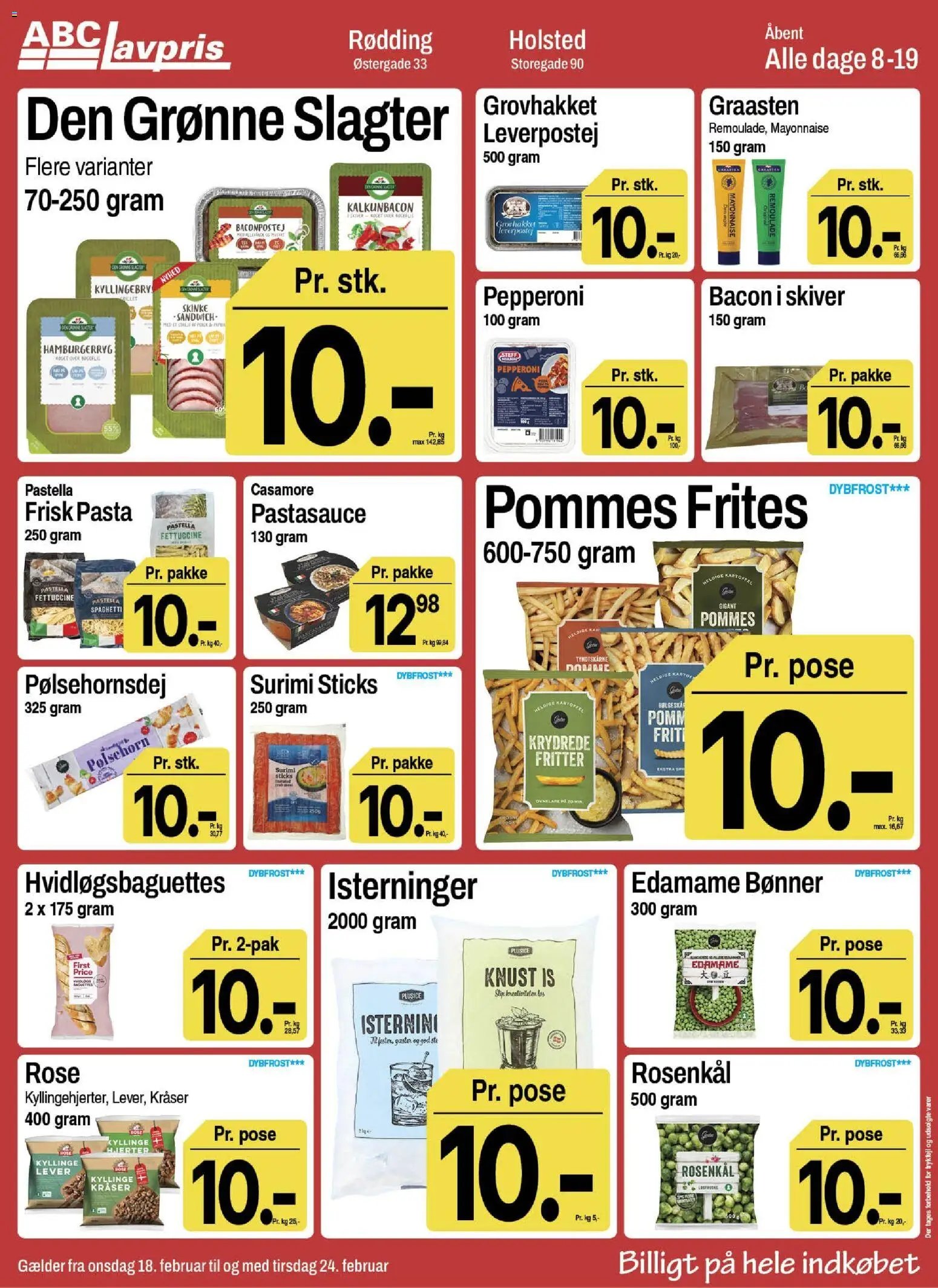 Abc Lavpris tilbudsavis fra 18/02/2026 Holsted