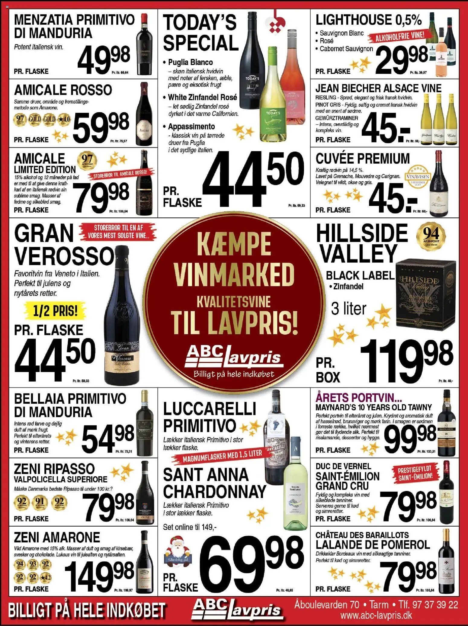 Abc Lavpris tilbudsavis fra 10/12/2025 Tarm