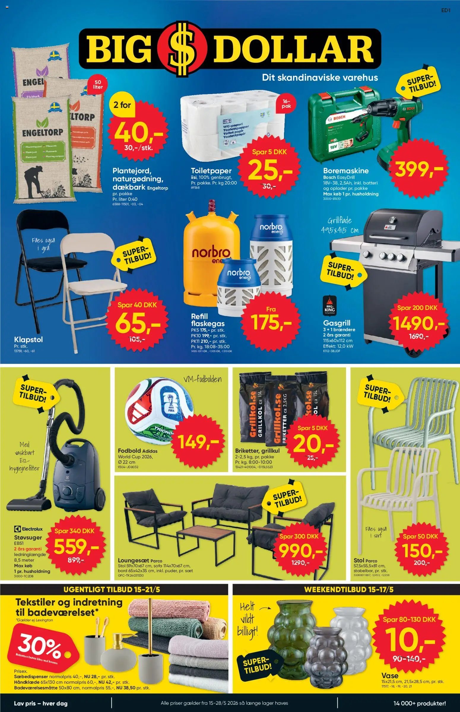 Bigdollar tilbudsavis fra 15/05/2026 Bigdollar - Tilbudsavis
