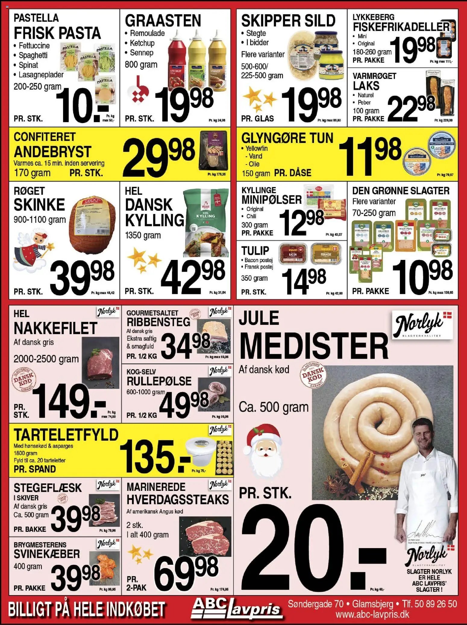 Abc Lavpris tilbudsavis fra 03/12/2025 Glamsbjerg