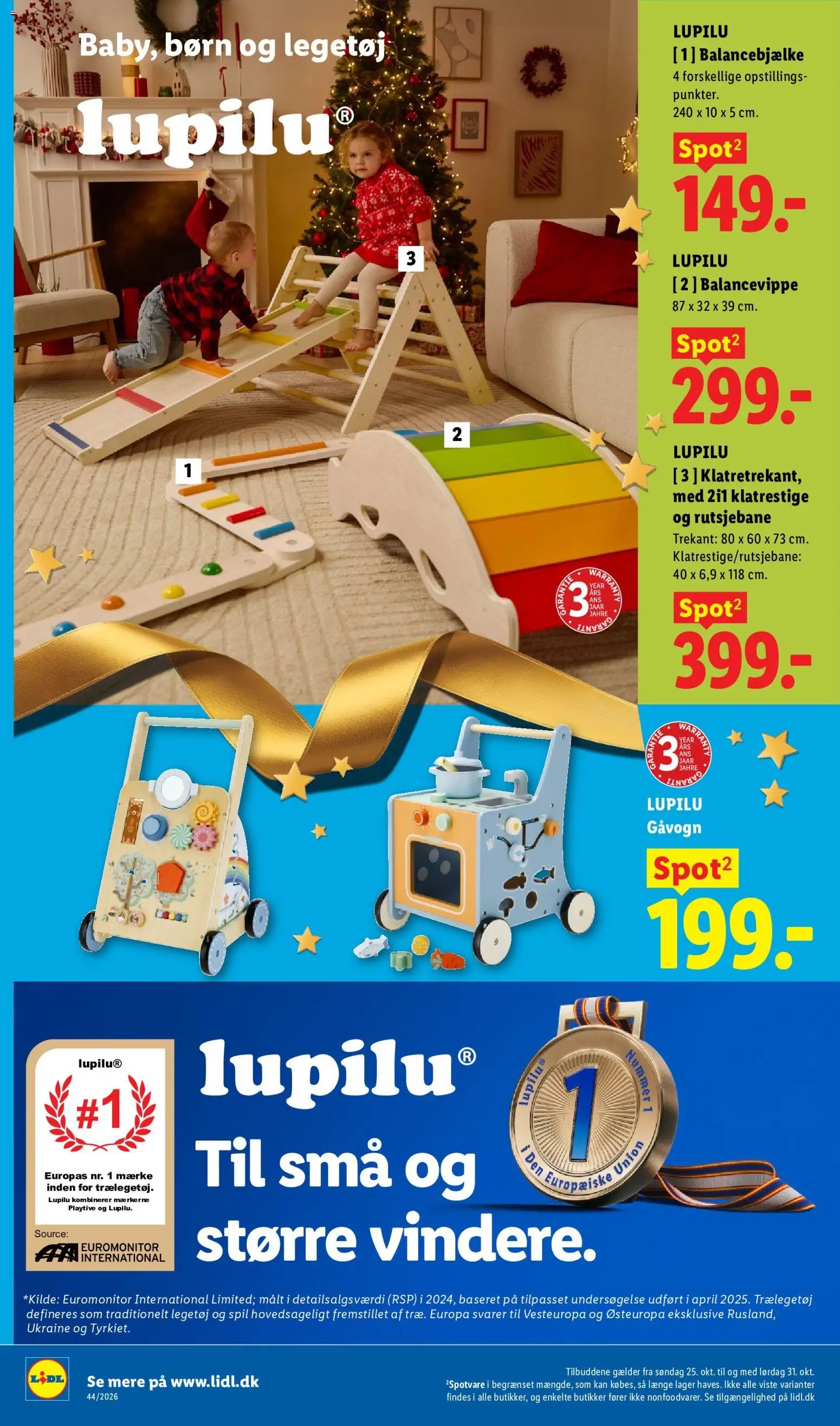 Nye Lidl tilbud fra 25/10/2026
