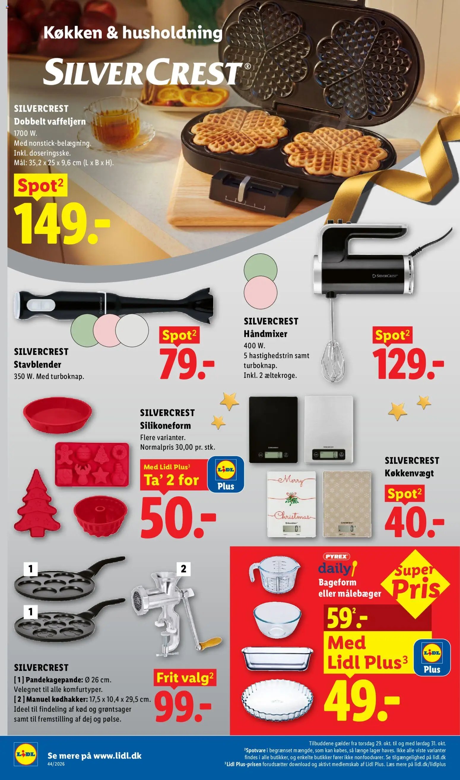 Nye Lidl tilbud fra 25/10/2026