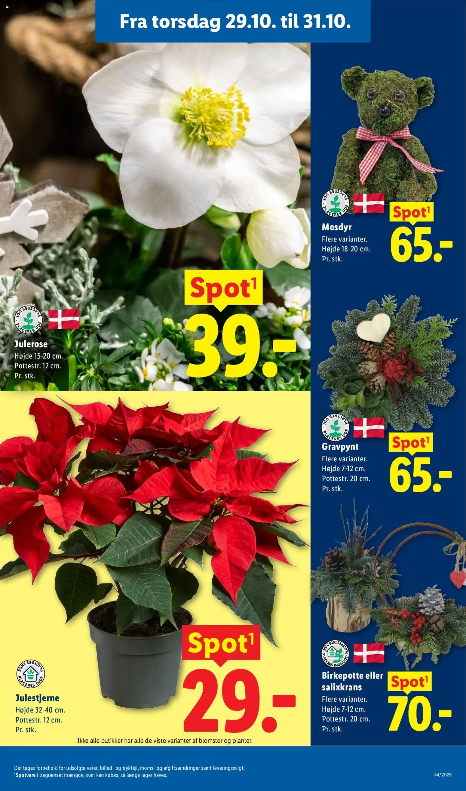 Nye Lidl tilbud fra 25/10/2026