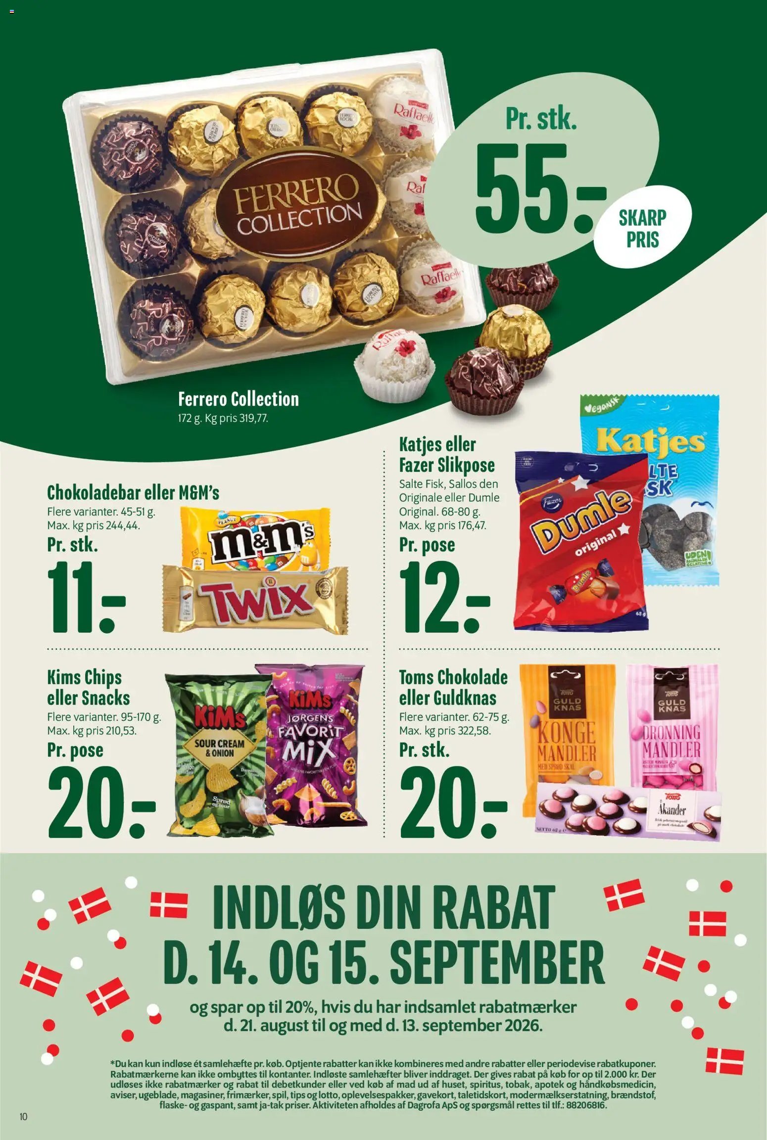 Min Købmand tilbudsavis fra 11/09/2026 Min Købmand - Tilbudsavis uge 38