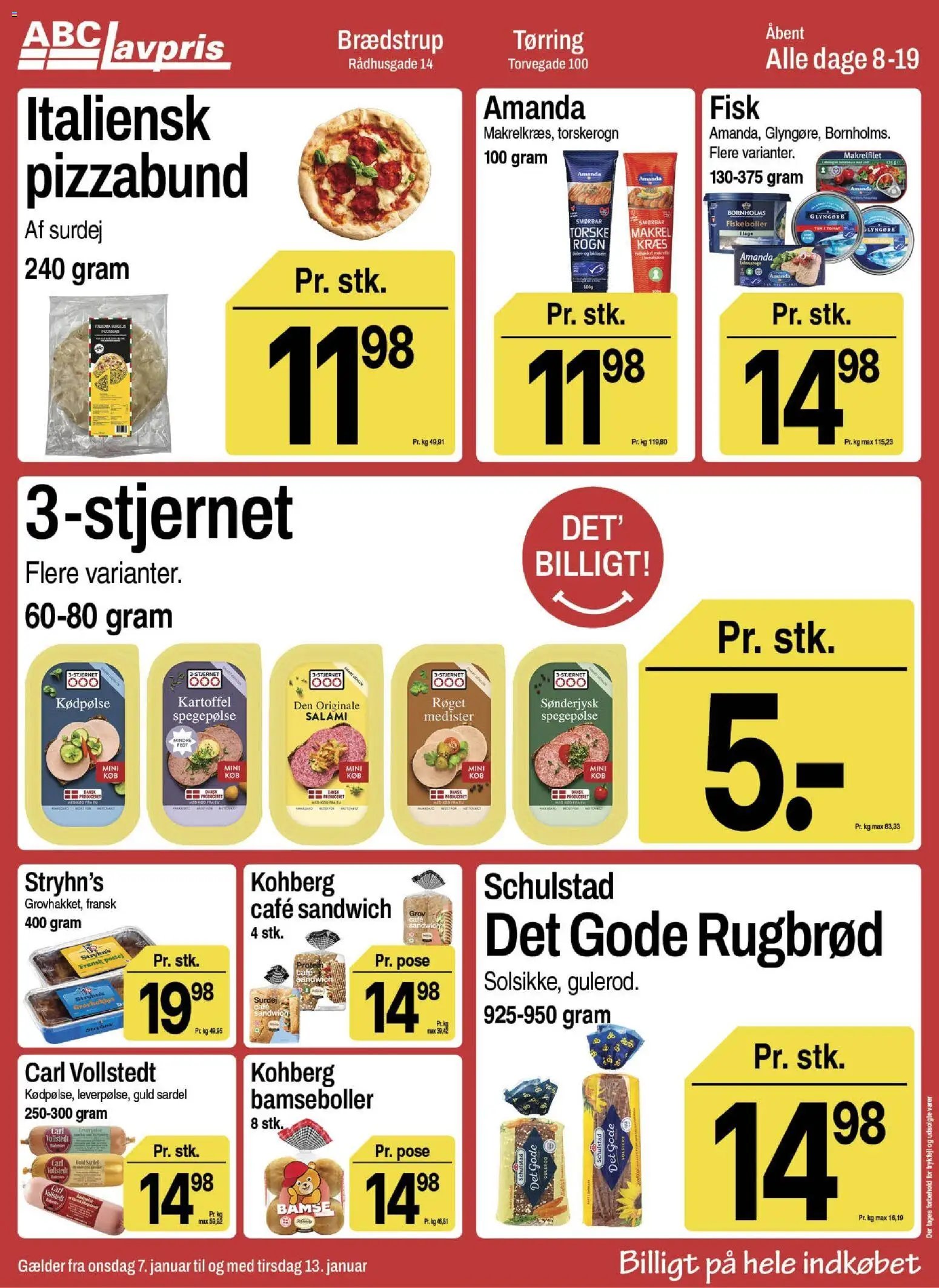 Abc Lavpris tilbudsavis fra 07/01/2026 Brædstrup