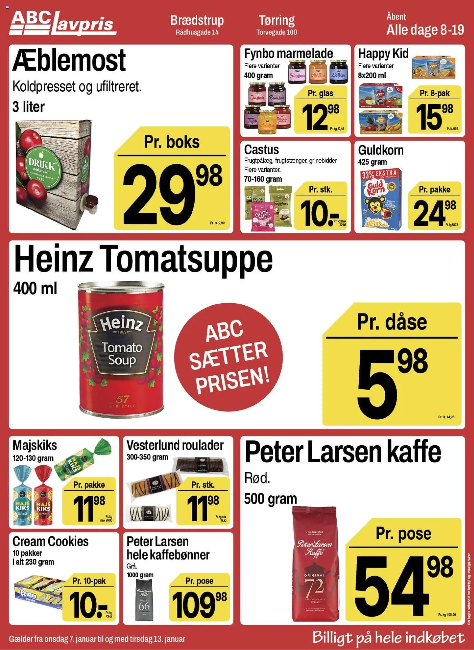 Abc Lavpris tilbudsavis fra 07/01/2026 Brædstrup