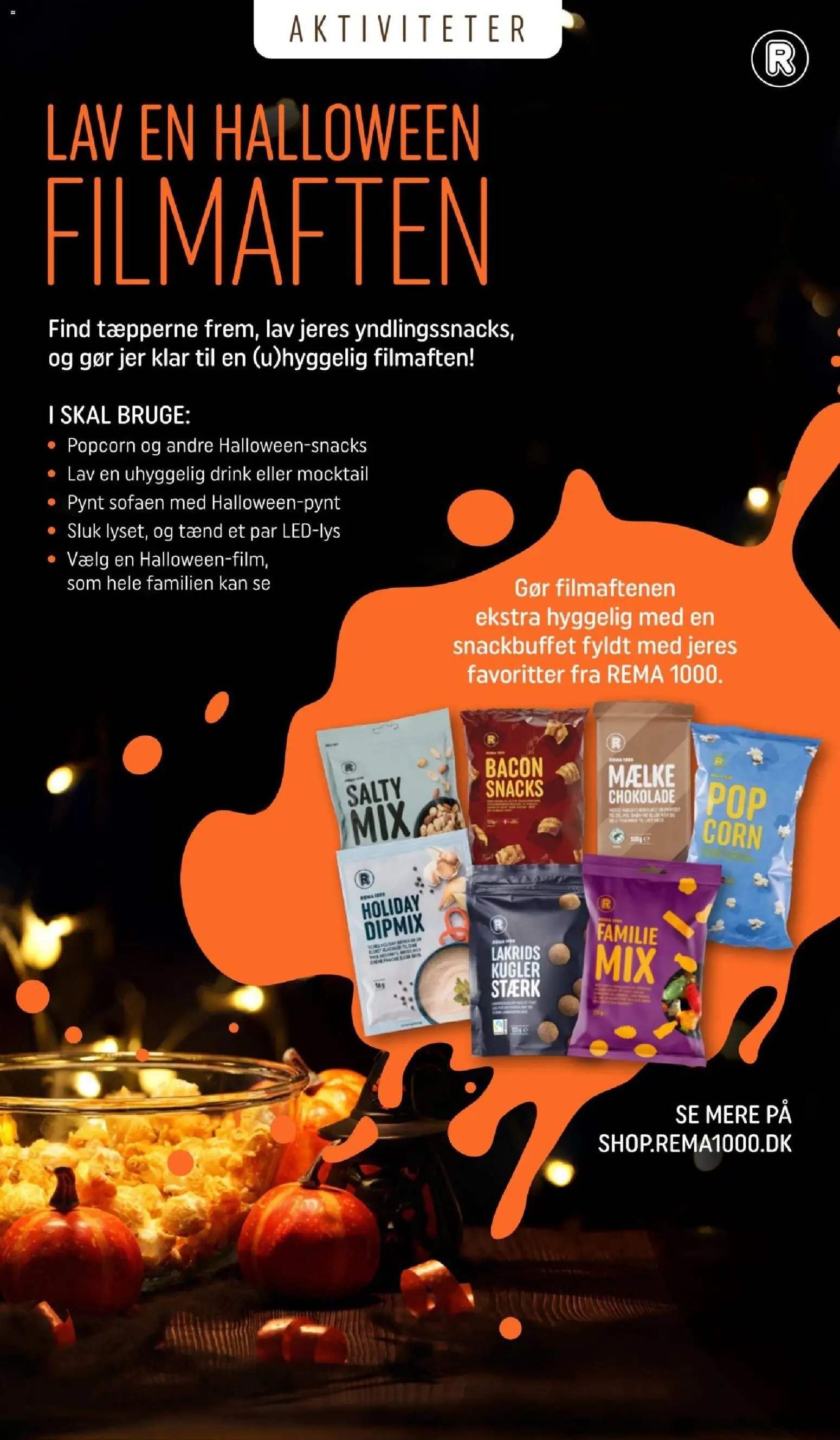 Rema 1000 tilbudsavis fra 05/10/2026 Rema 1000 - Meget Mere - Halloween